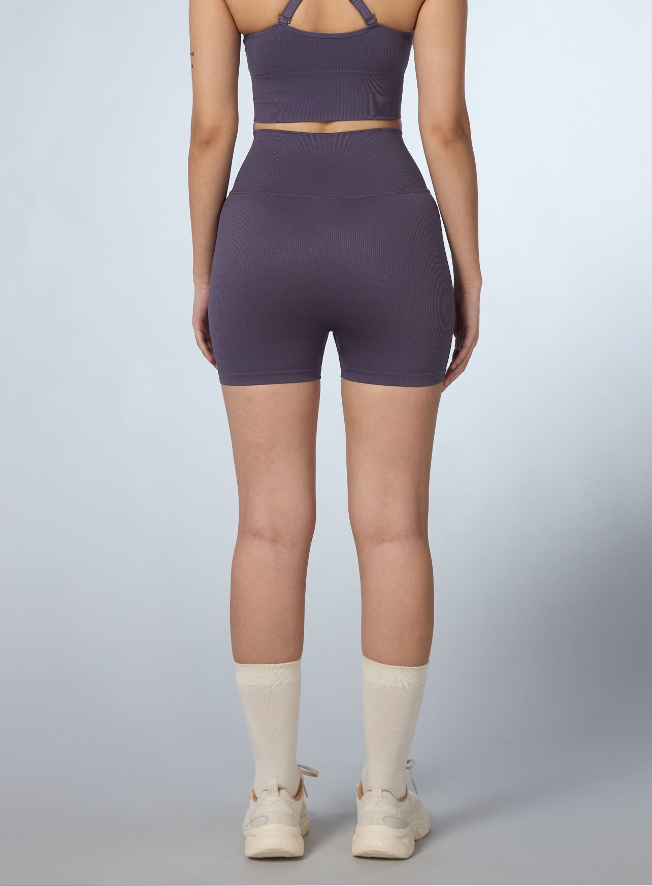 Women's Purple Momentum Seamless Shorts