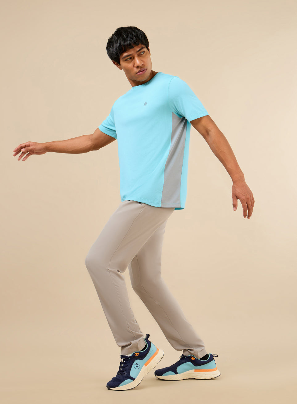 Men's Blue Optimal Strength Training T-shirt