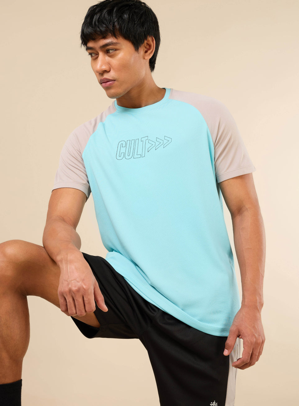 Men's Blue Fit First Training T-shirt