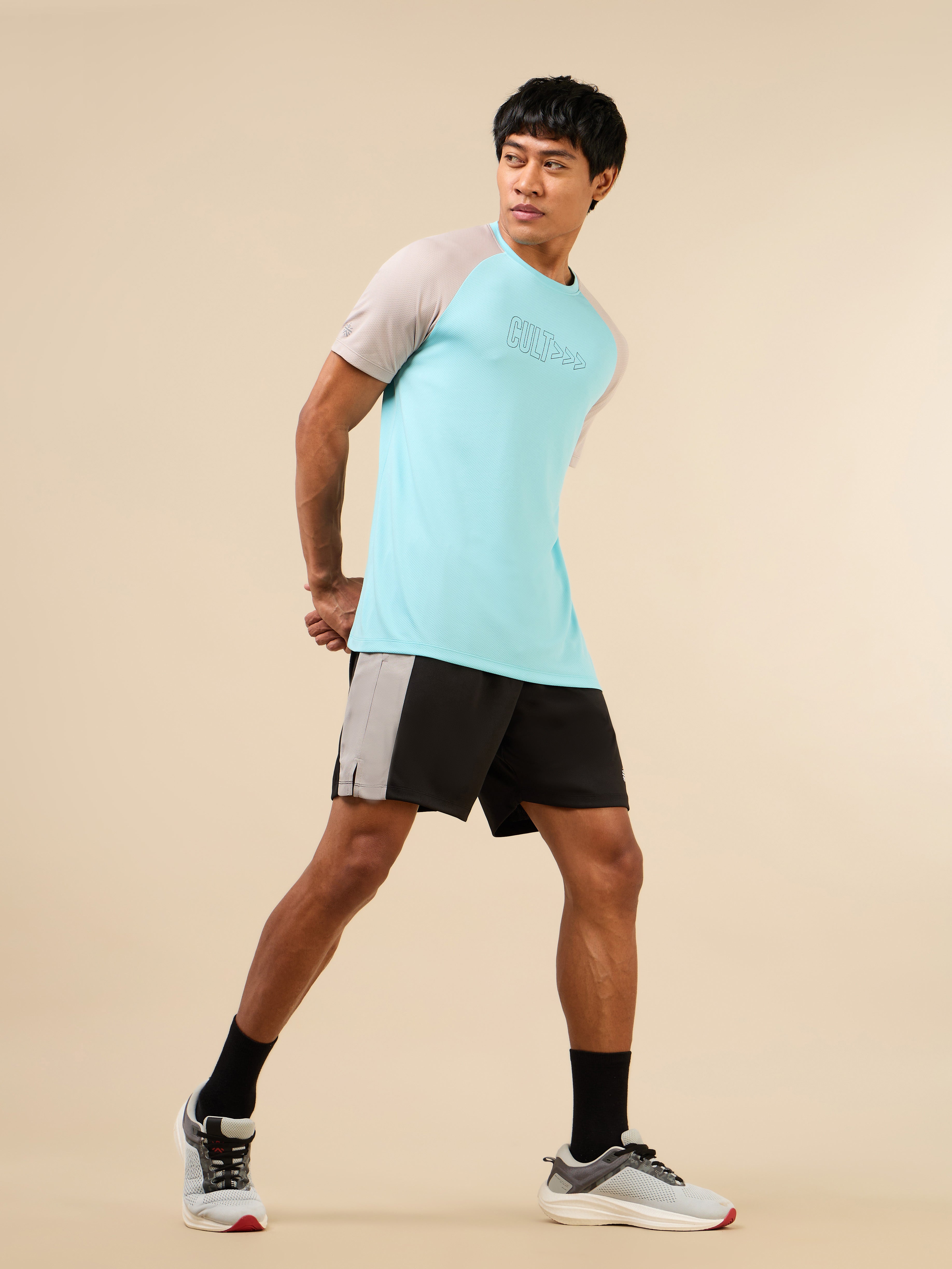 Men's Blue Fit First Training T-shirt