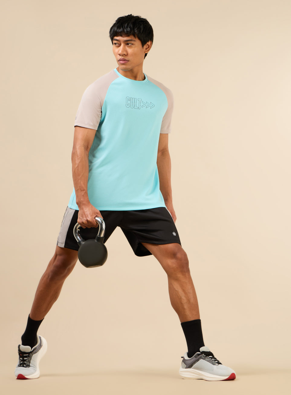 Men's Blue Fit First Training T-shirt