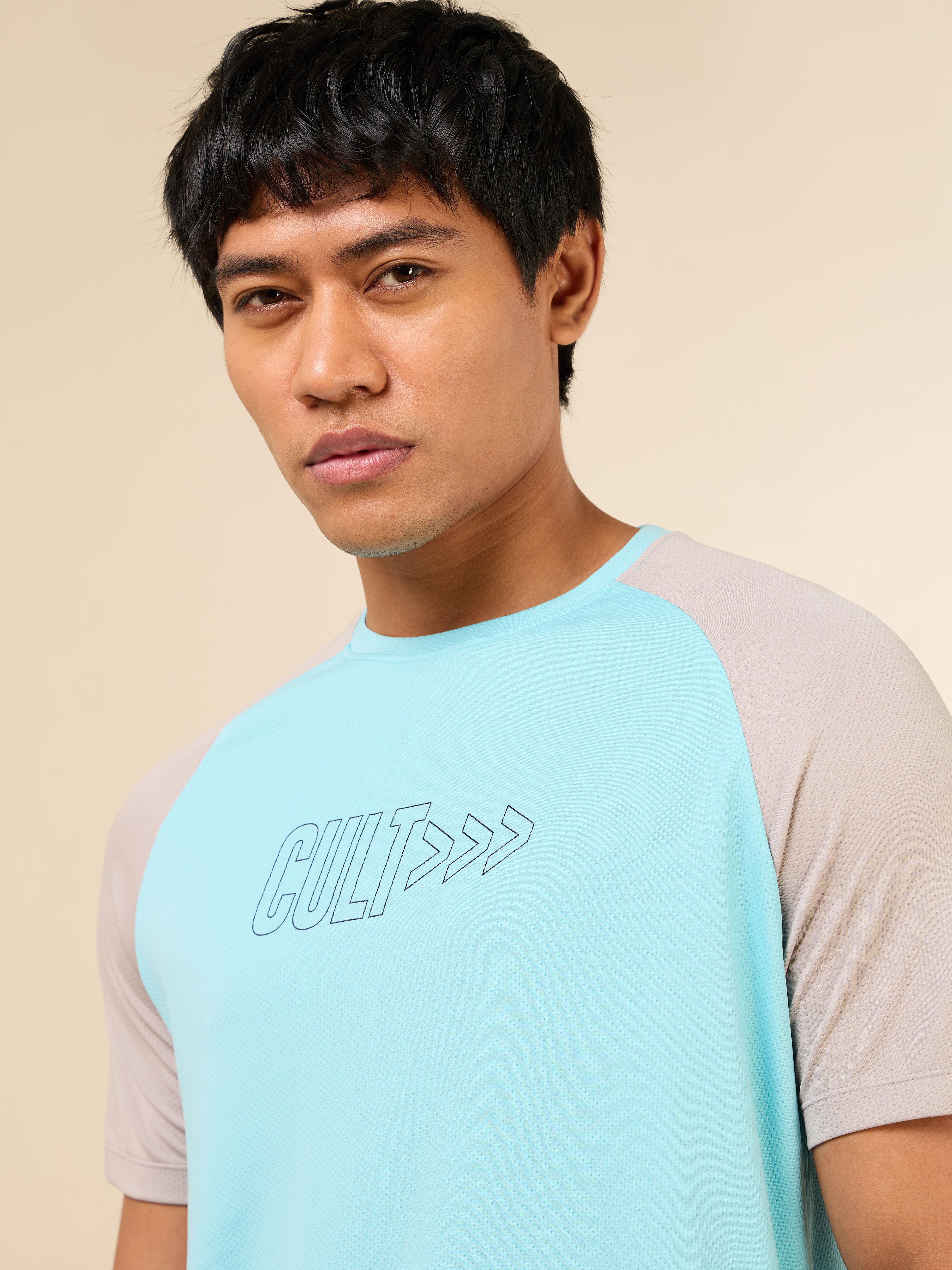 Men's Blue Fit First Training T-shirt