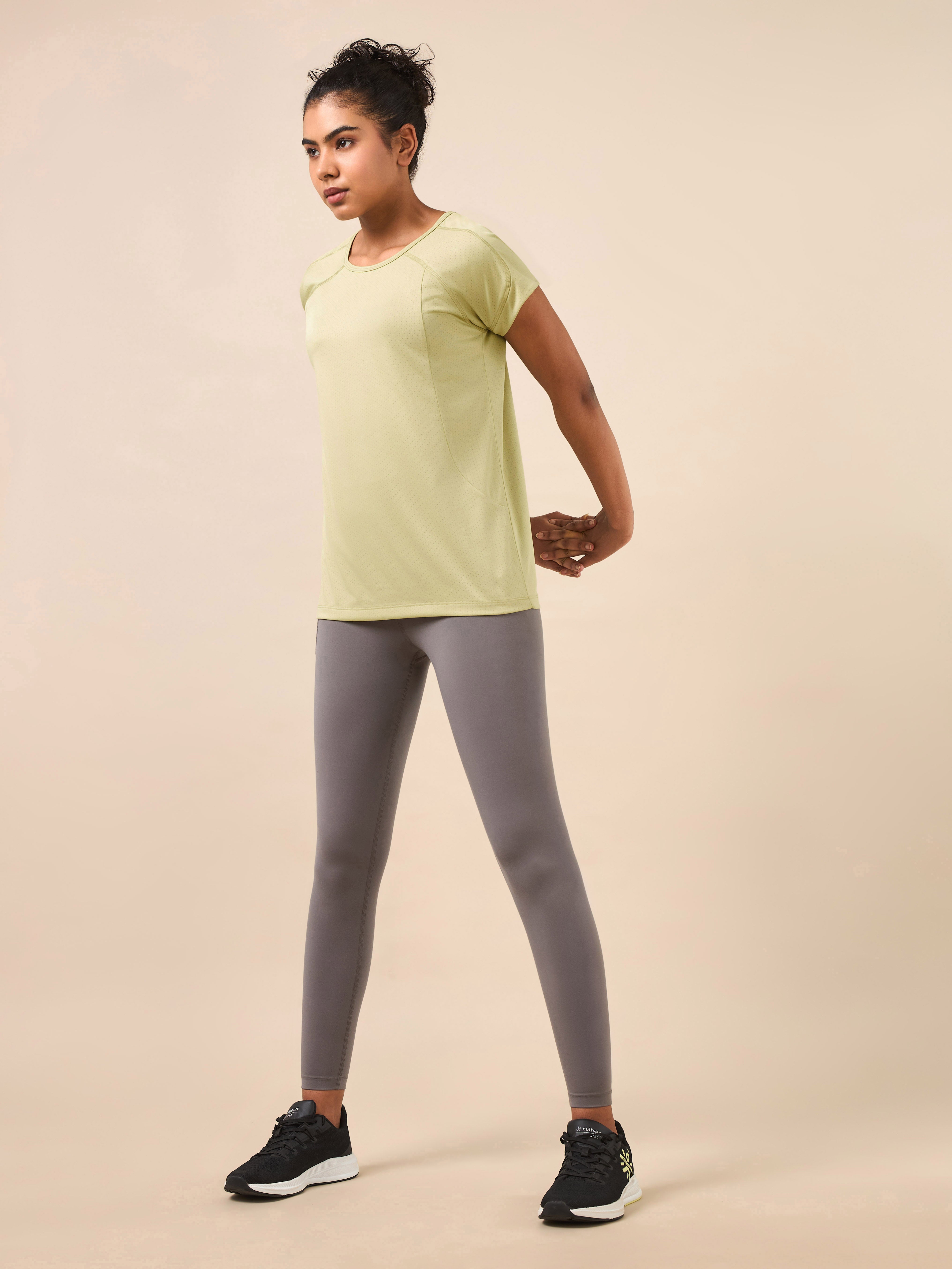 Women's Lt. Green Synergy Performance Top