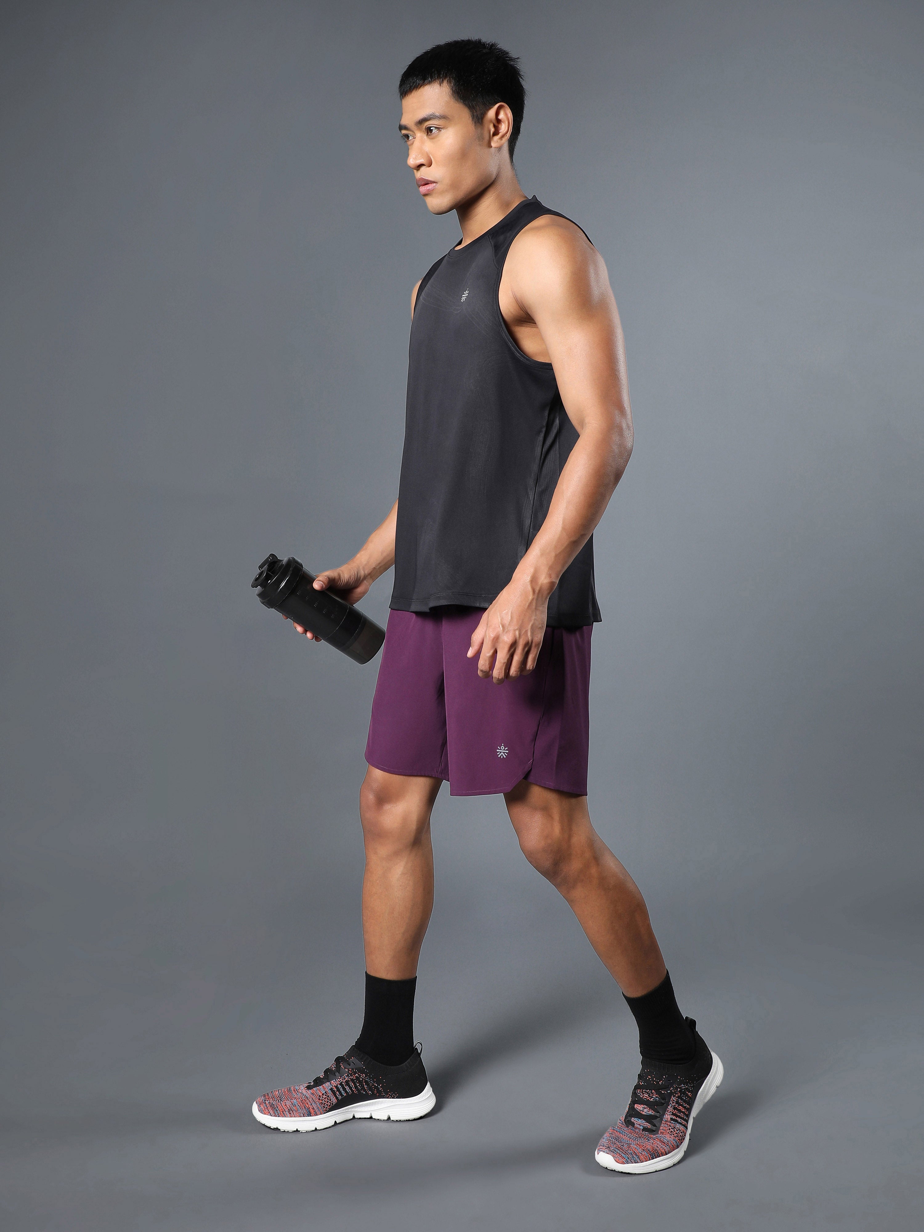 Men's Black Everyday Run Tank