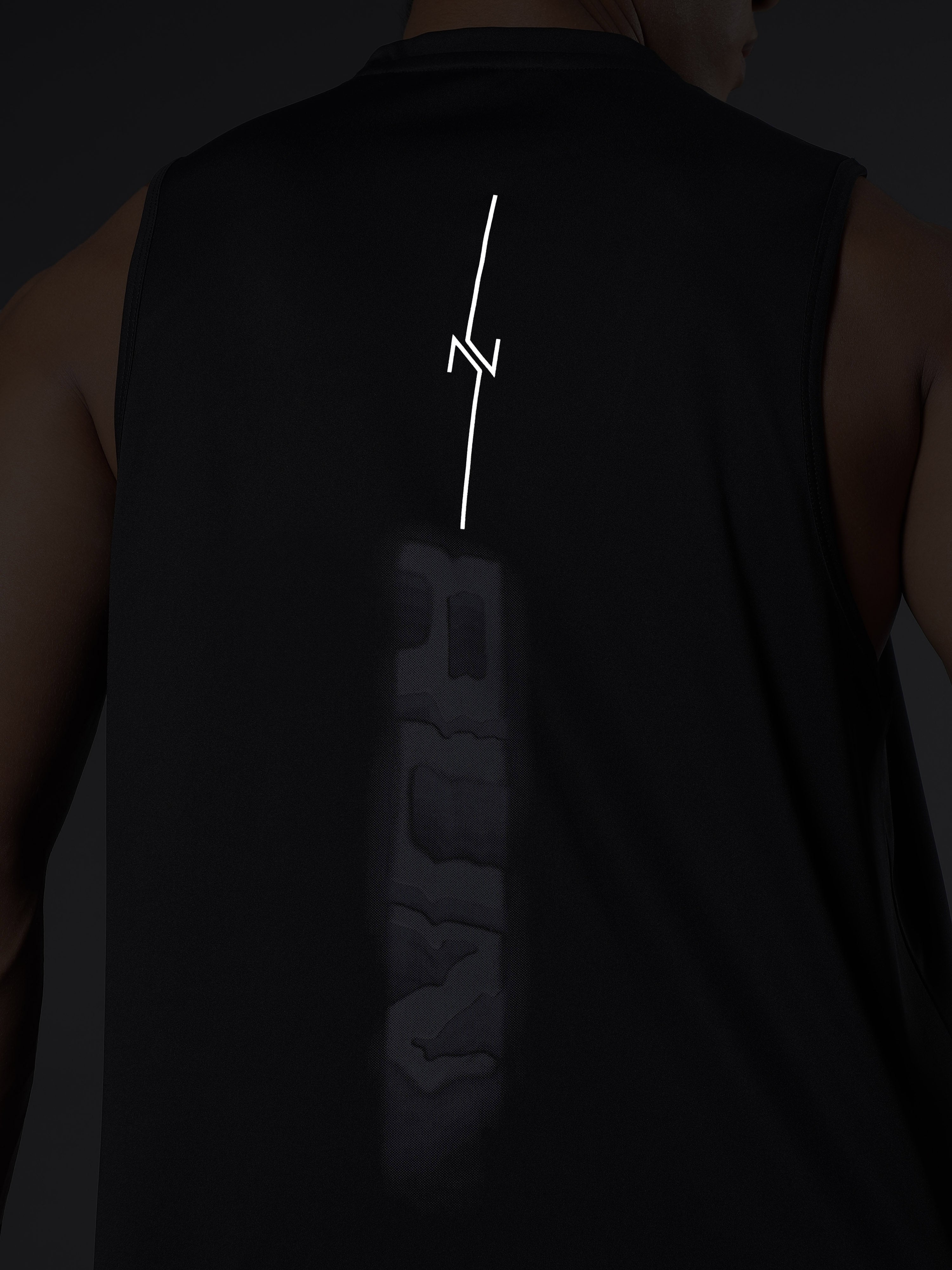 Men's Black Everyday Run Tank
