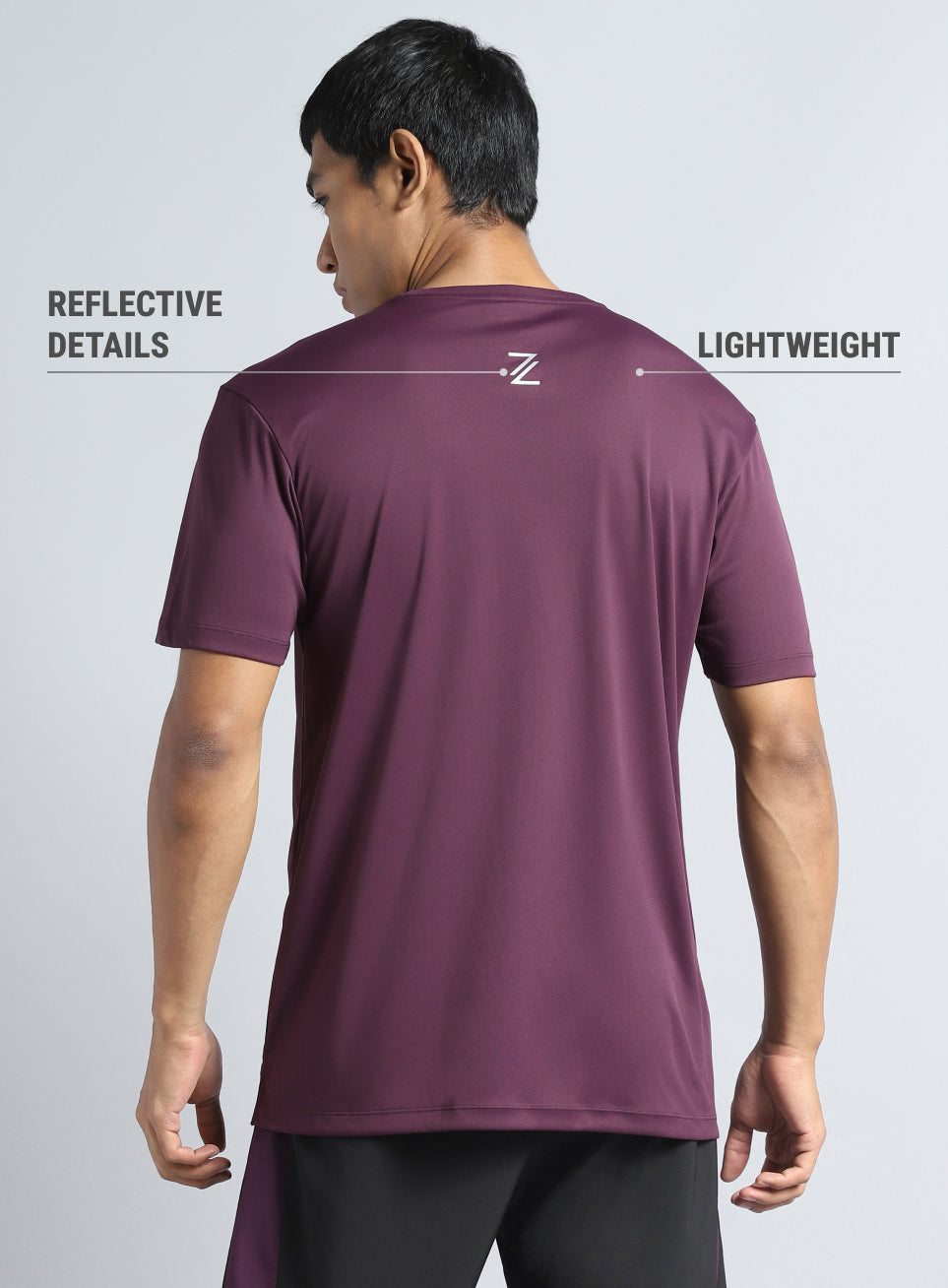 Men's Wine The Run Project T-shirt