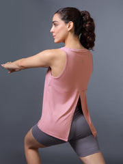 Women's Pink Run Forward Tank