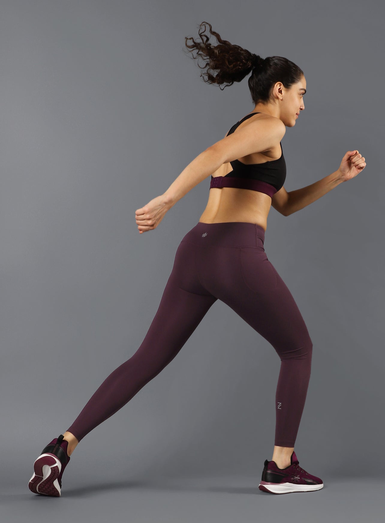 Women's Wine Runner's Essential Tights