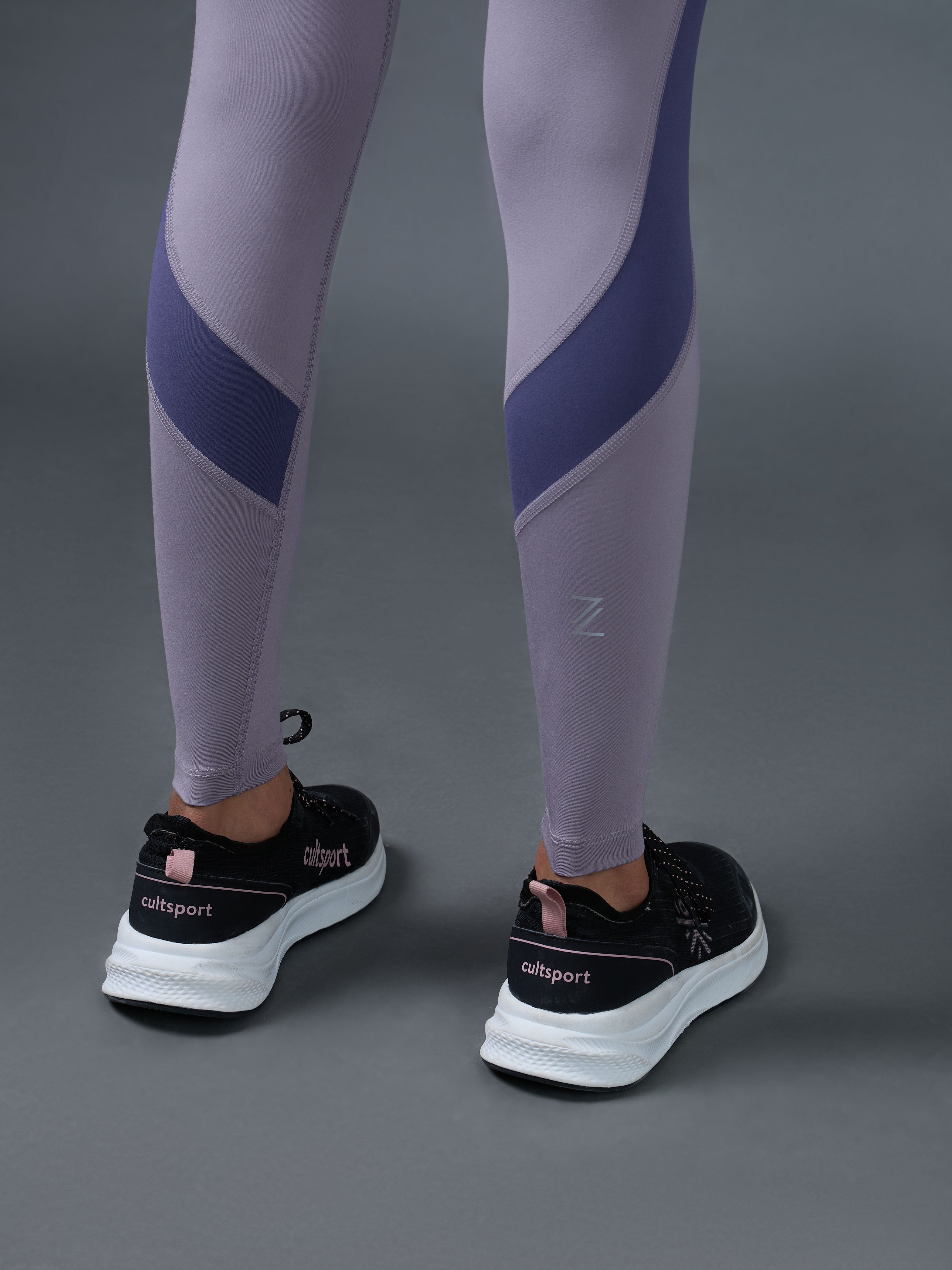 Women's Lavender Run Elevate Tights