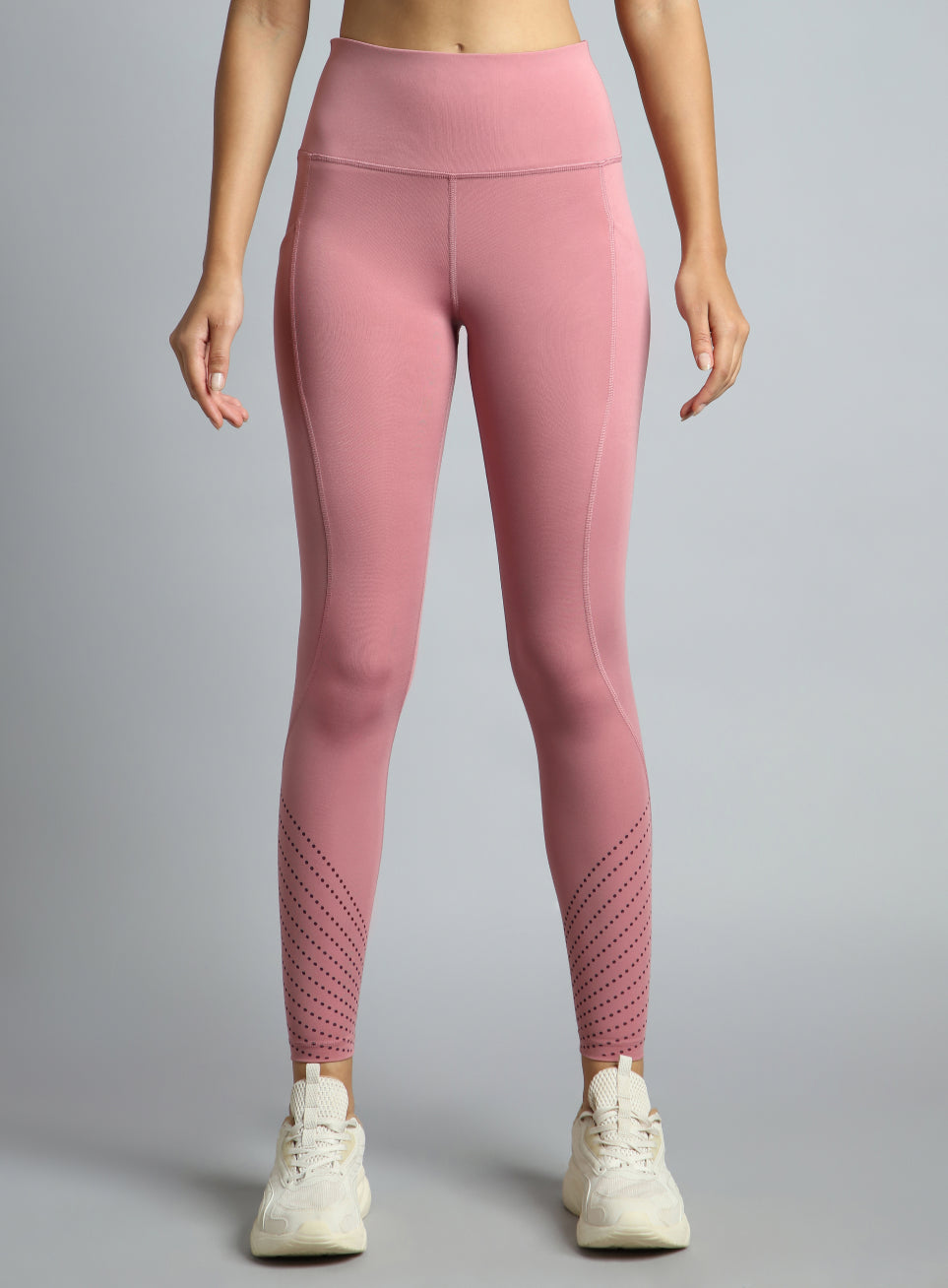 Women's Pink Impact Running Tights