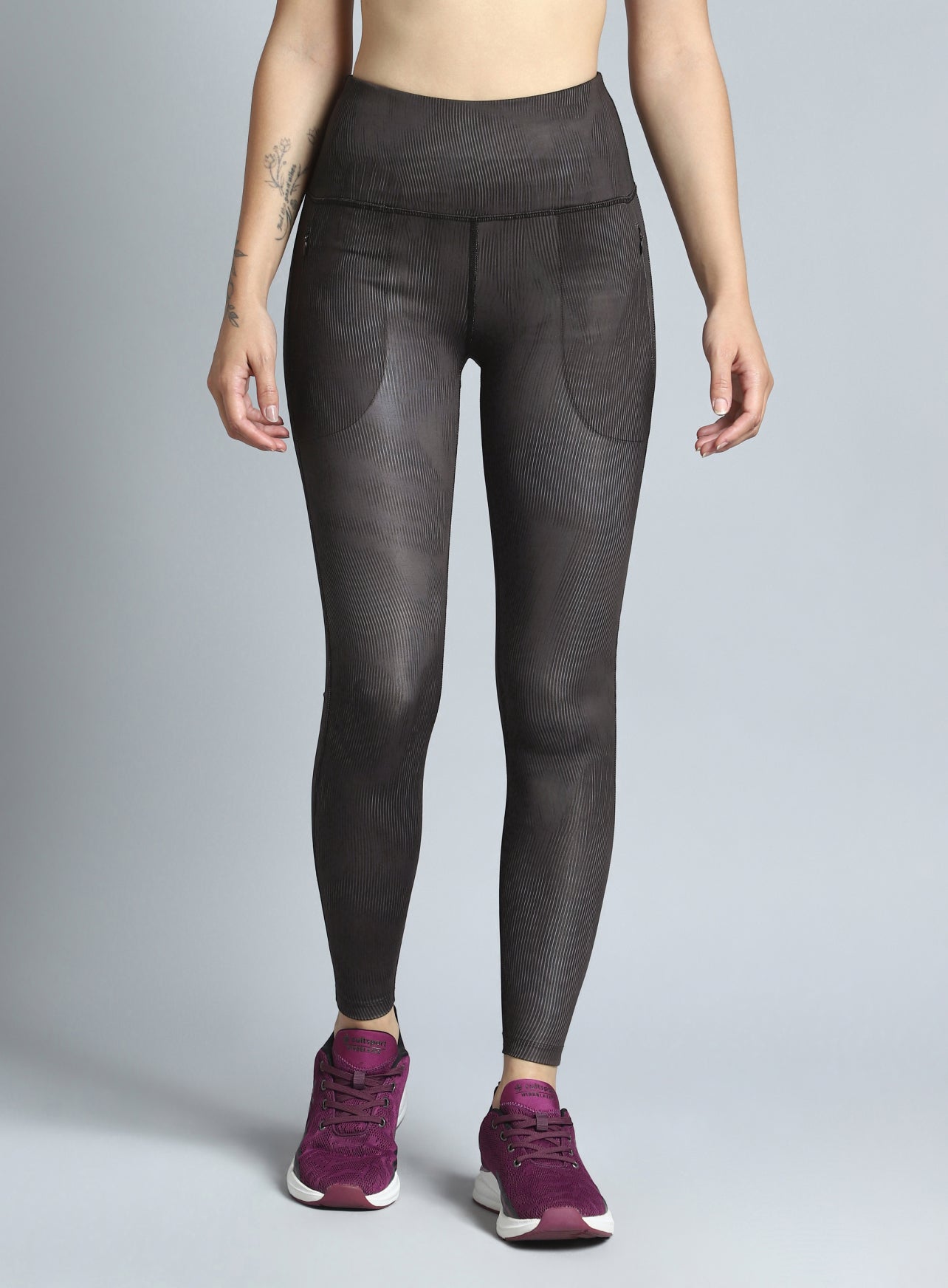 Women's Black Urban Camo Running COMFlex Tights