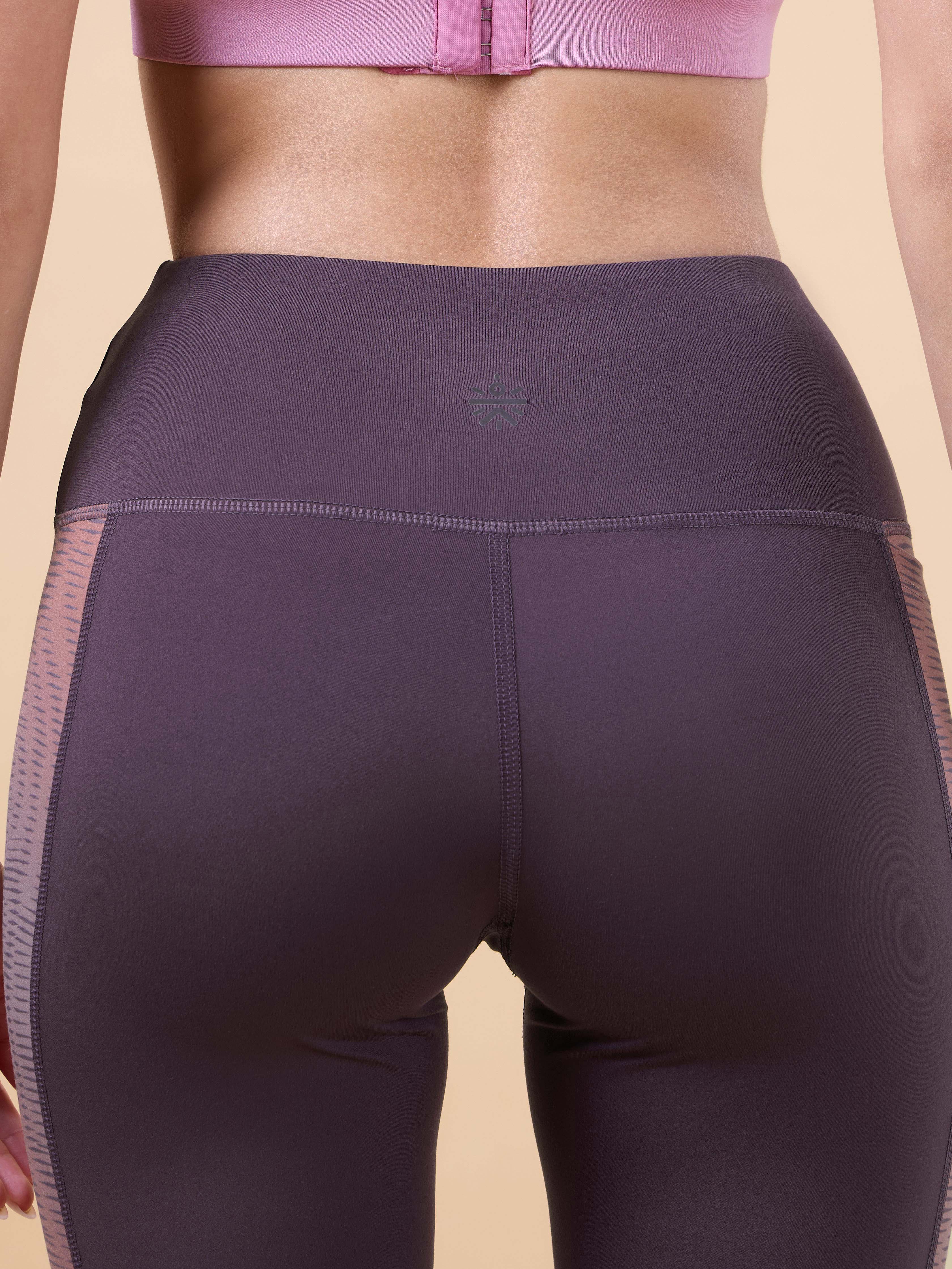 Women's Plum Energy Map Printed COMFlex Tights