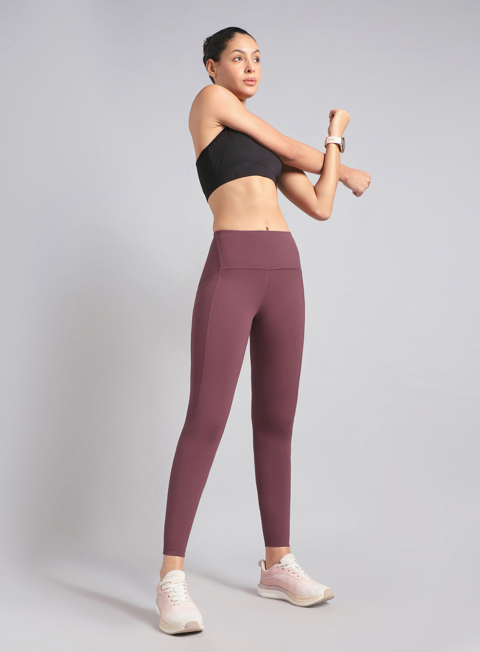 Women's Red Training Shape Shifter COMFlex Tights