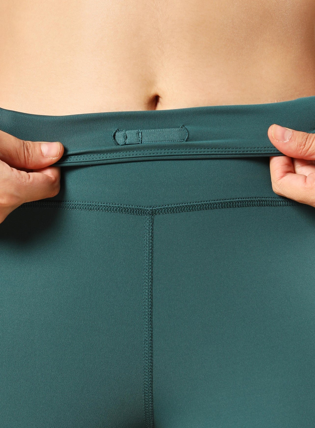 Women's Teal Energy Map Printed COMFlex Tights