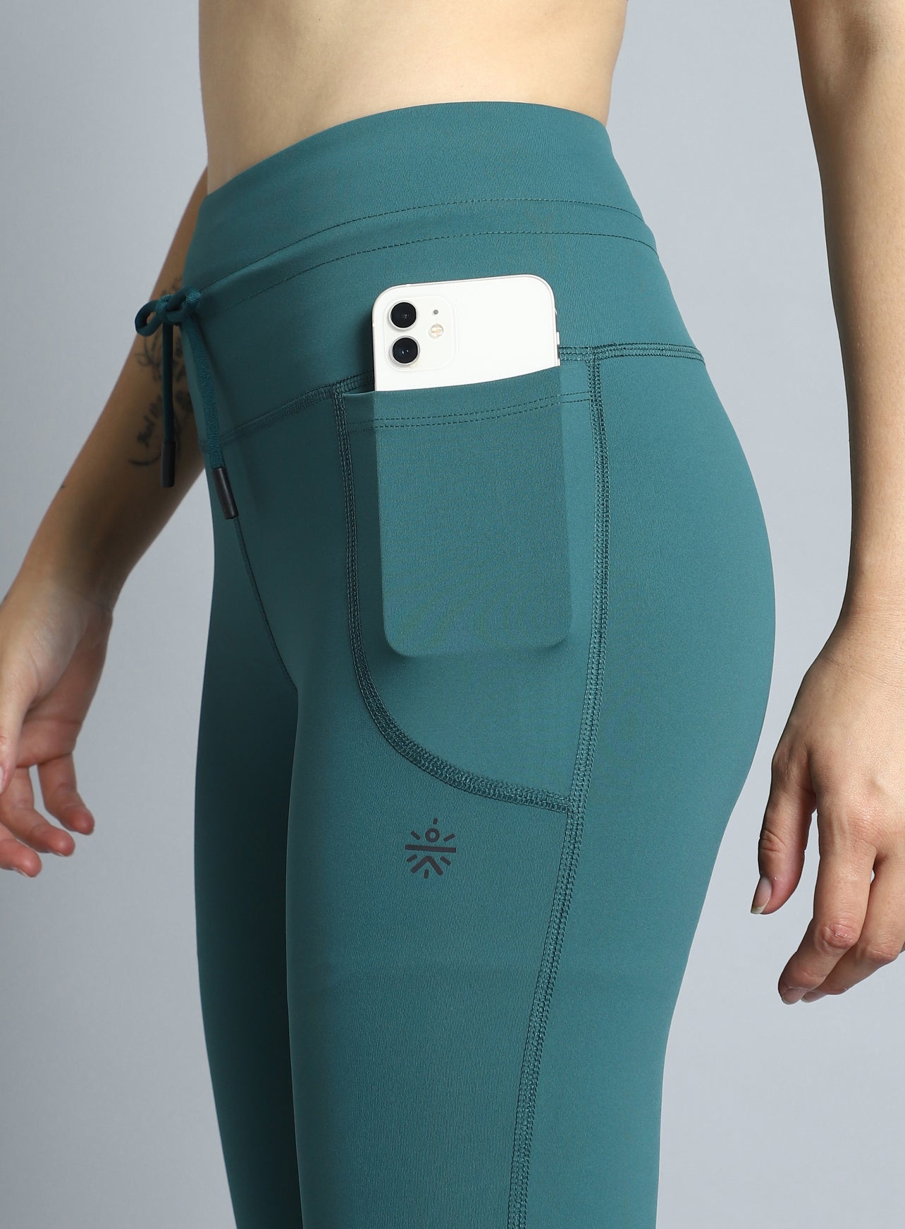 Women's Teal Performance Pro Training COMFlex Tights