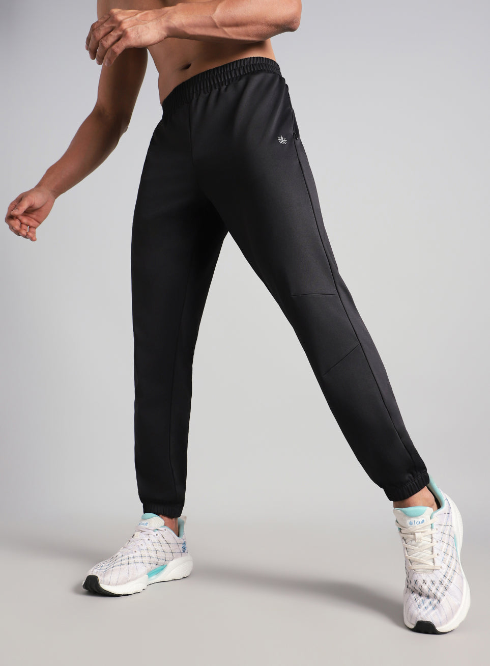 Men's Black Runner's Pro Joggers