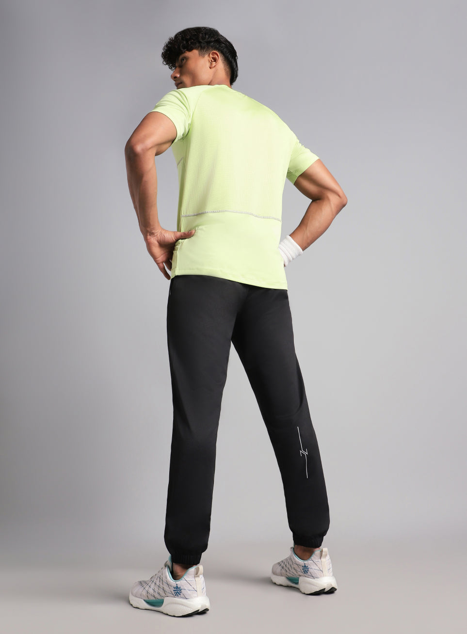 Men's Black Runner's Pro Joggers