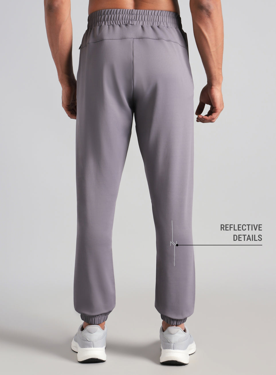 Men's Dark Grey Runner's Pro Joggers