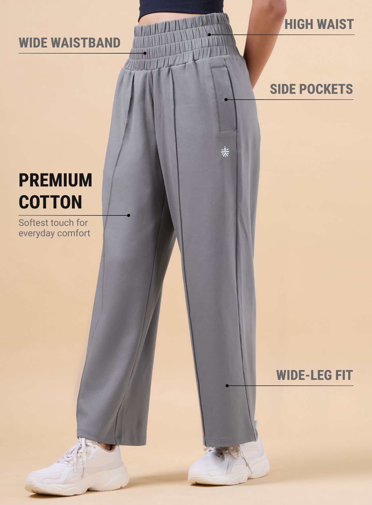 Women's Flex Premium Wide Leg High Waist Pants