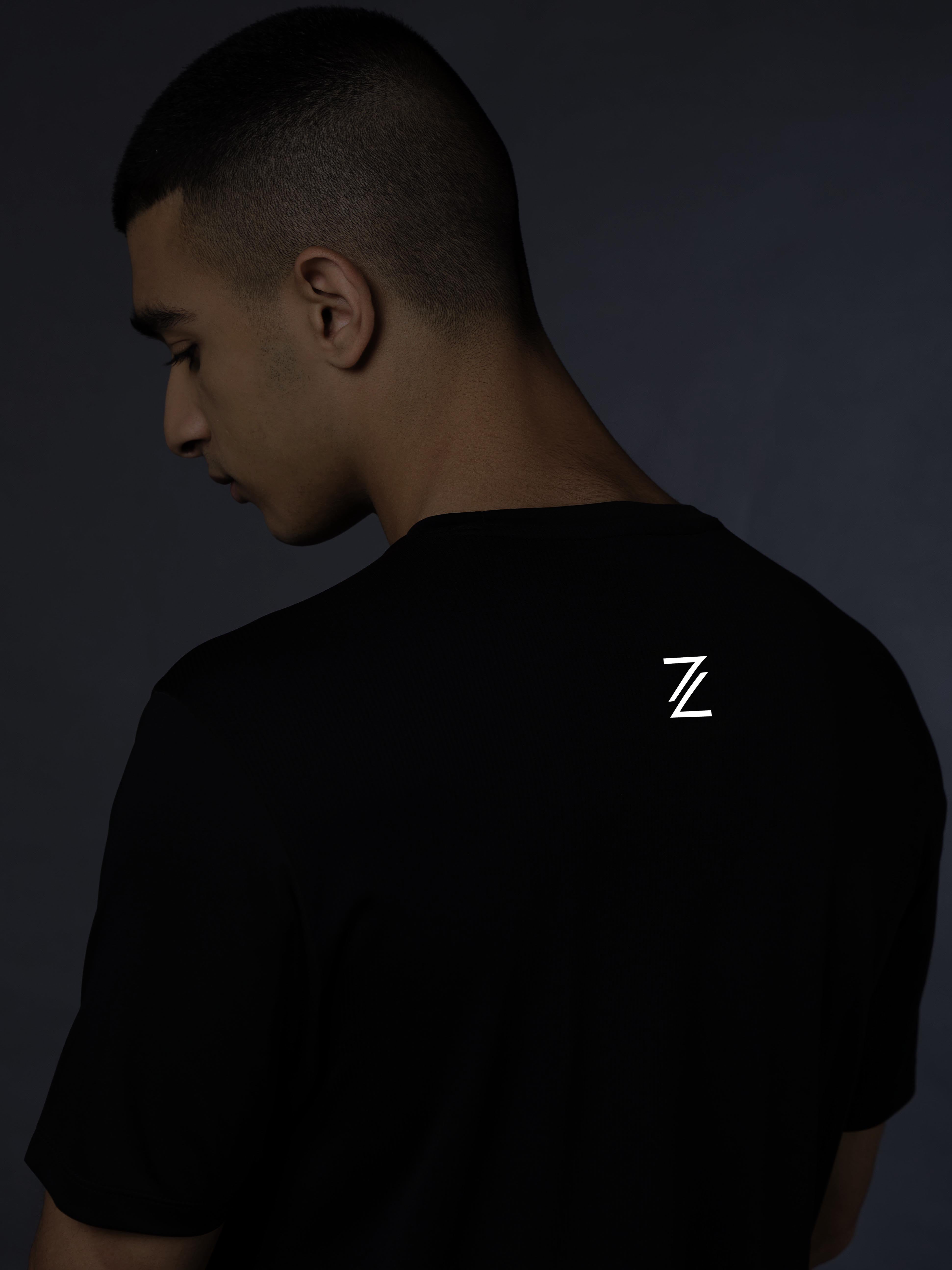 Men's Runner's Black Essential T-shirt