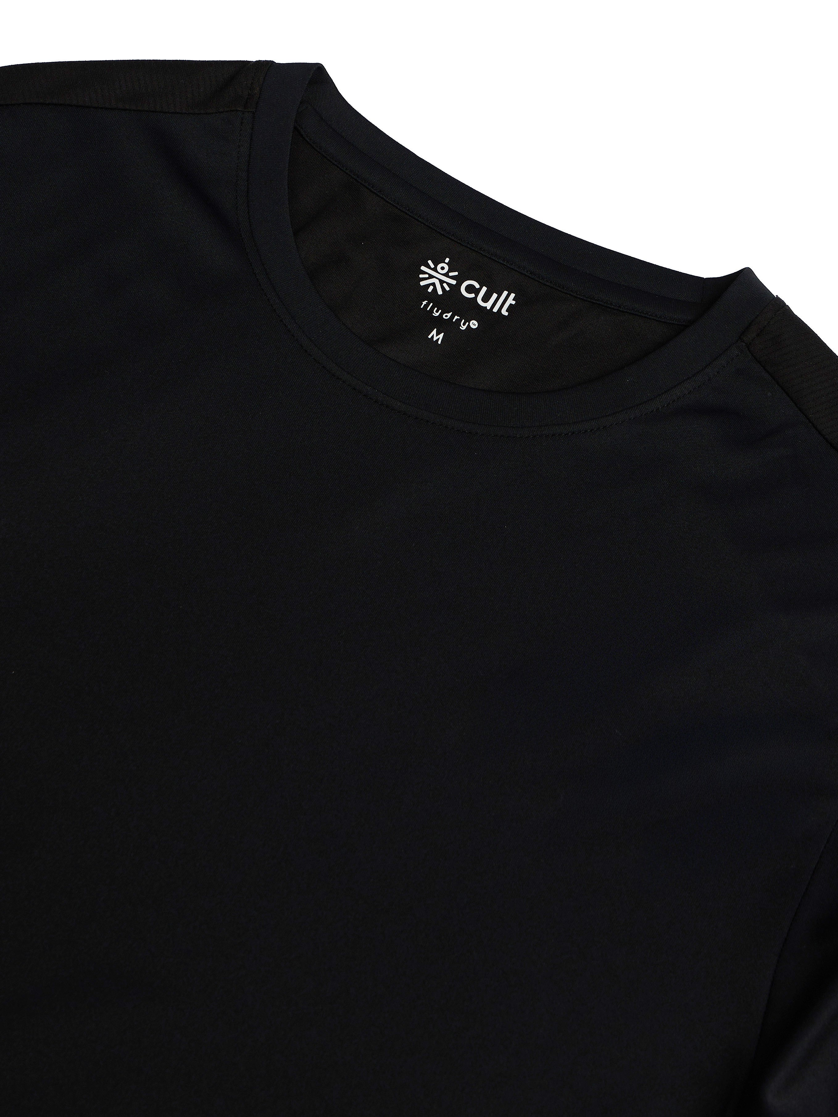Men's Black Runner's Pro T-shirt