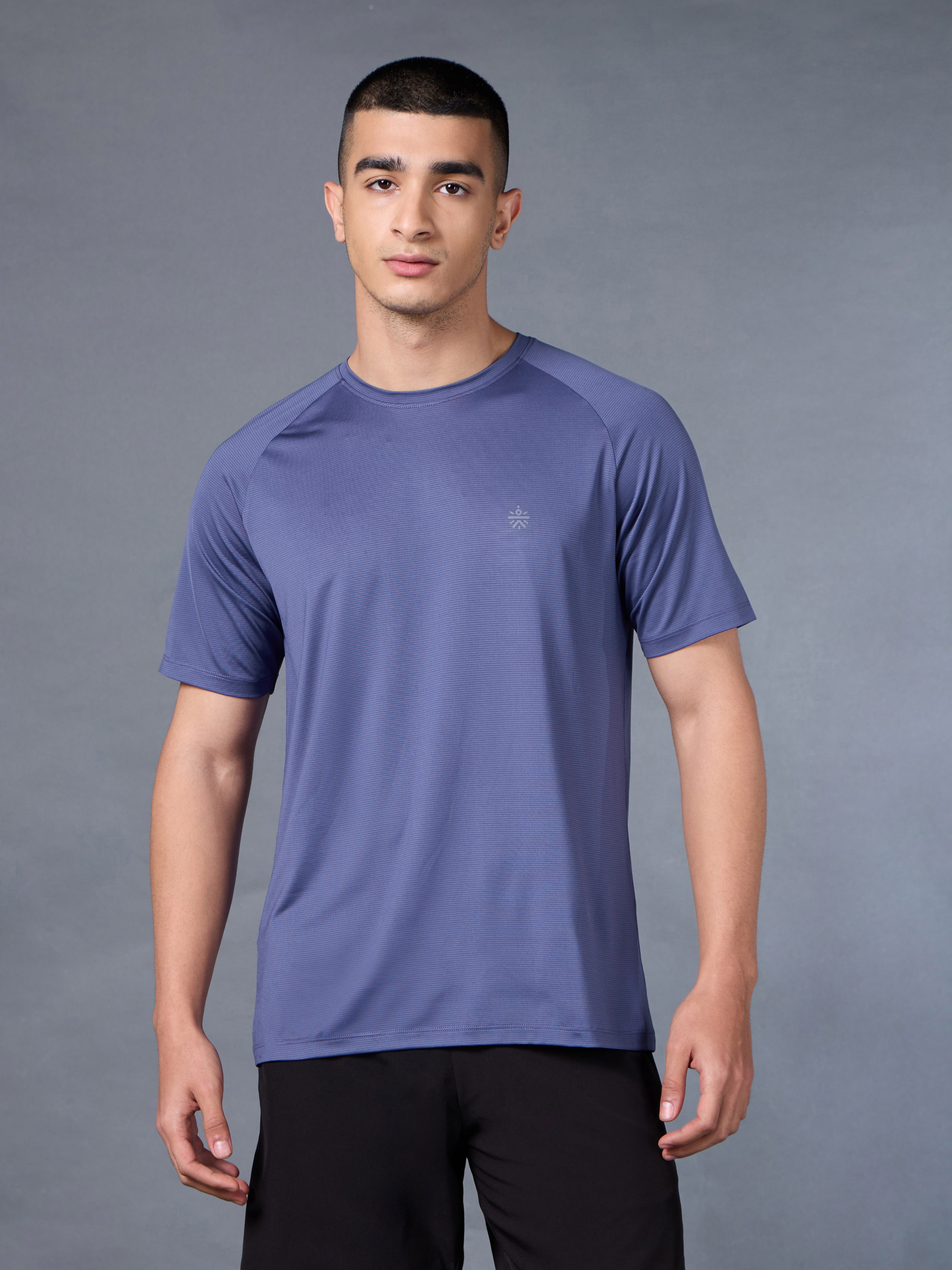 Men's Purple Run Forward T-shirt