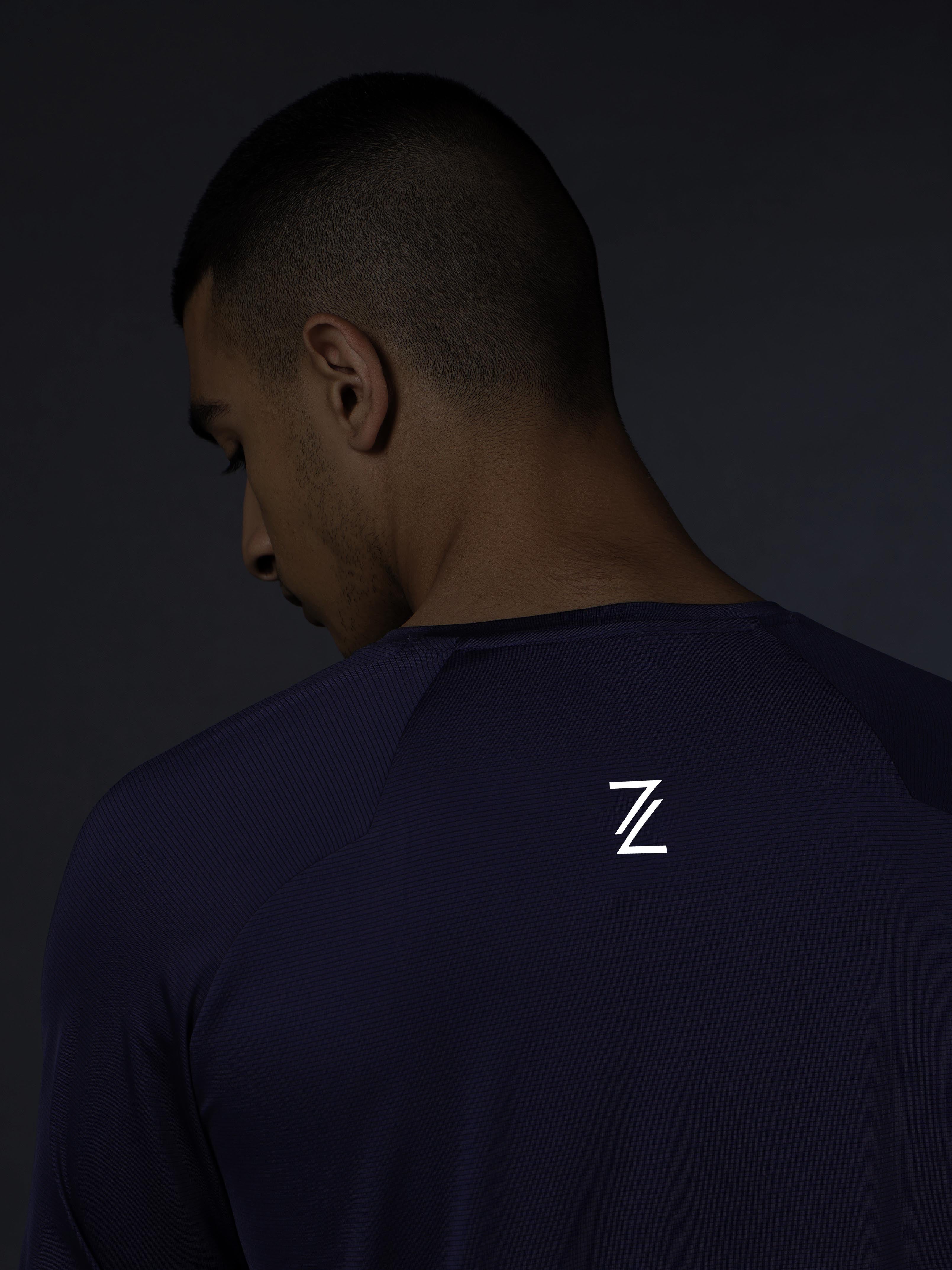 Men's Purple Run Forward T-shirt