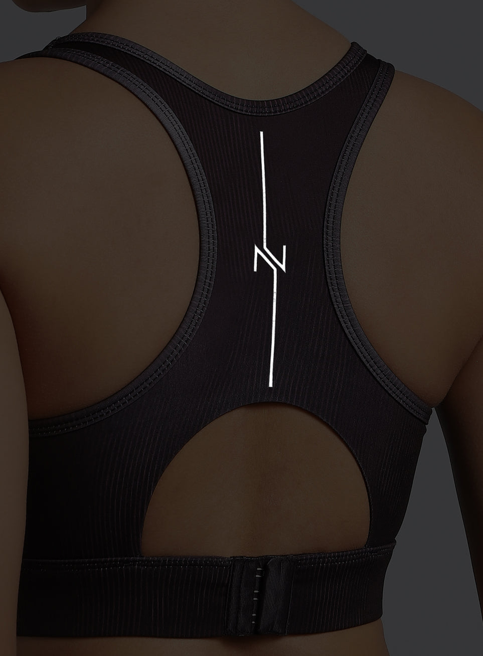 Women's Wine Urban Camo Running High Support Bra