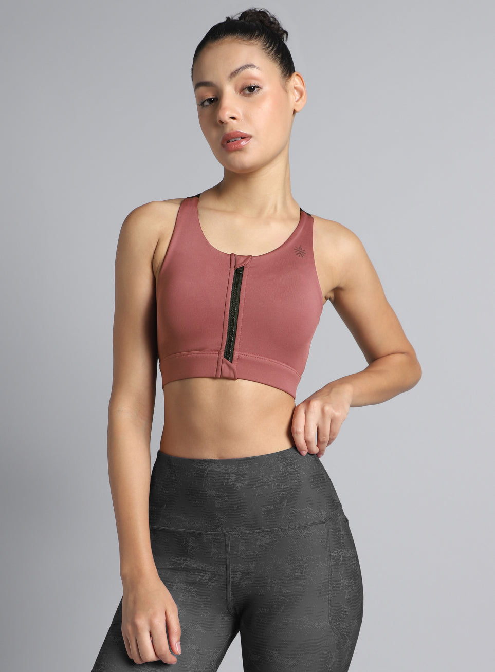 Women's Pink Training Sculpted High Support Bra