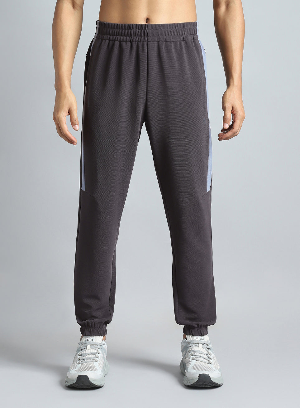 Men's Dark Grey Training Sculpted Joggers