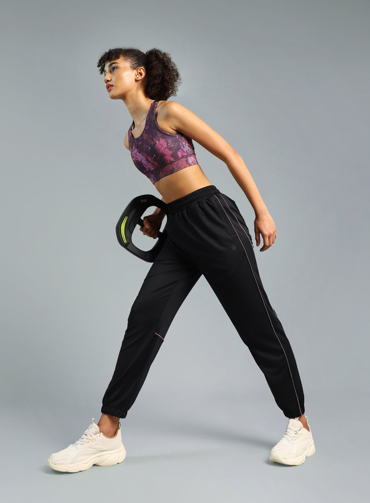 Women's Black Training Sculpted Joggers