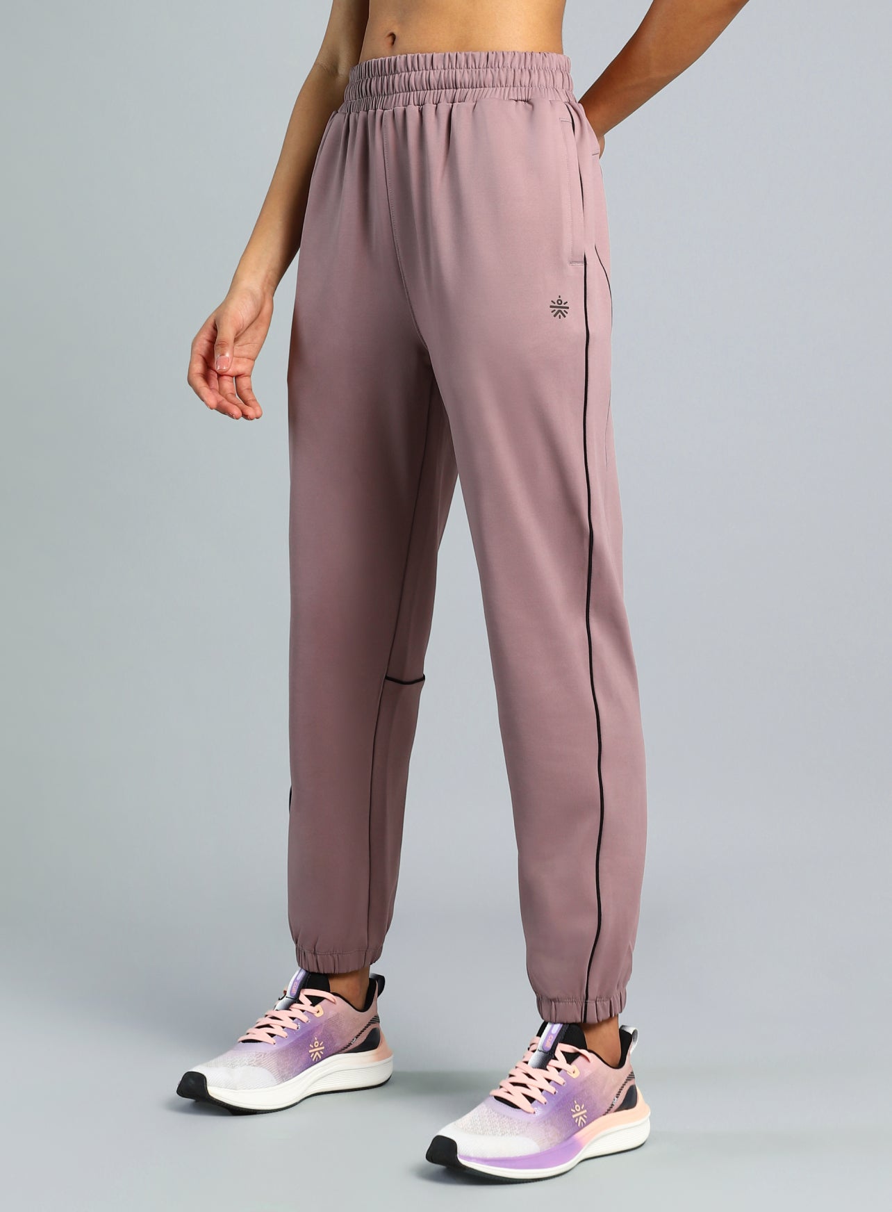 Women's Purple Training Sculpted Joggers