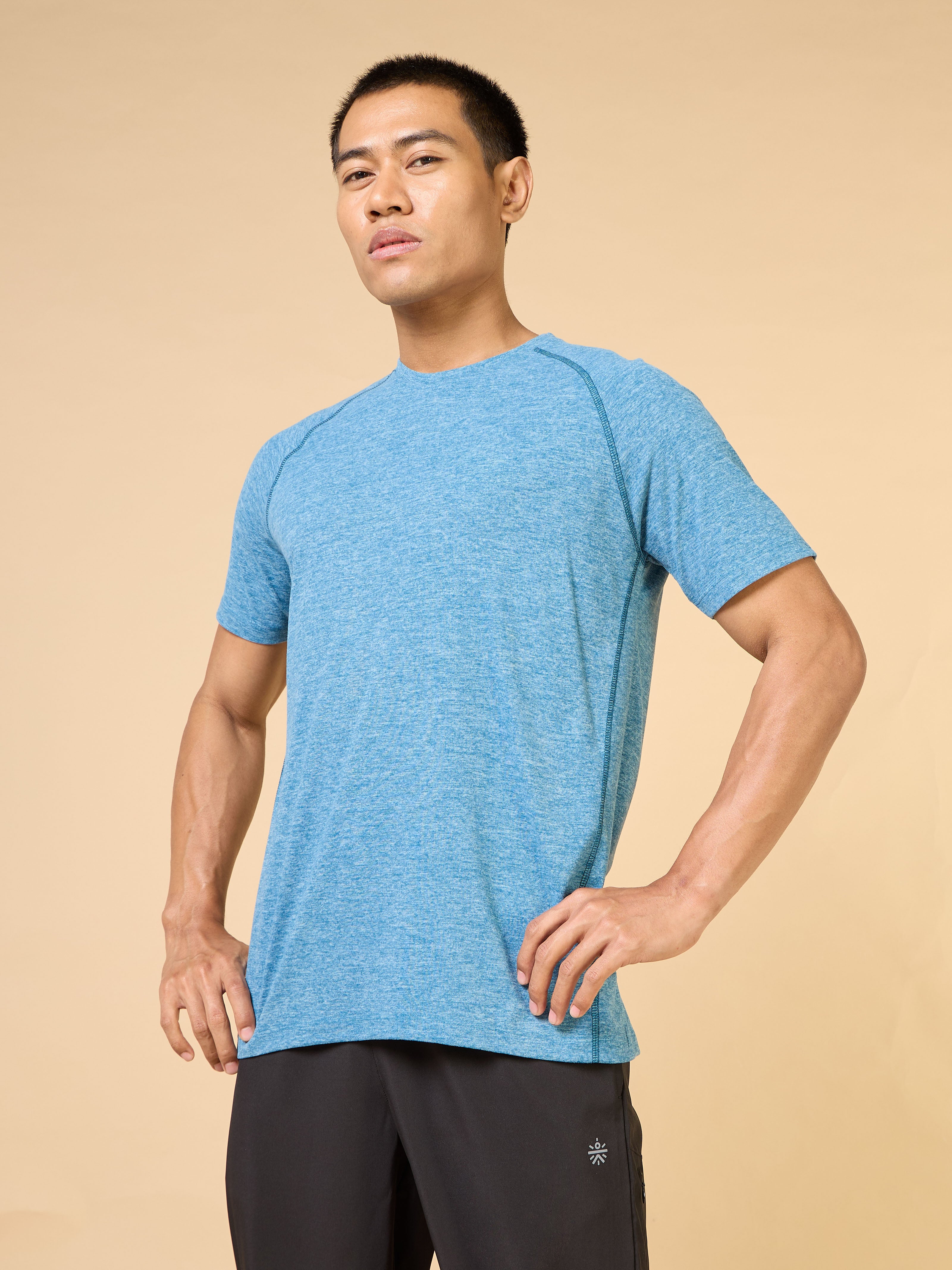 Men's Blue Training Sculpted COMFORTech T-shirt