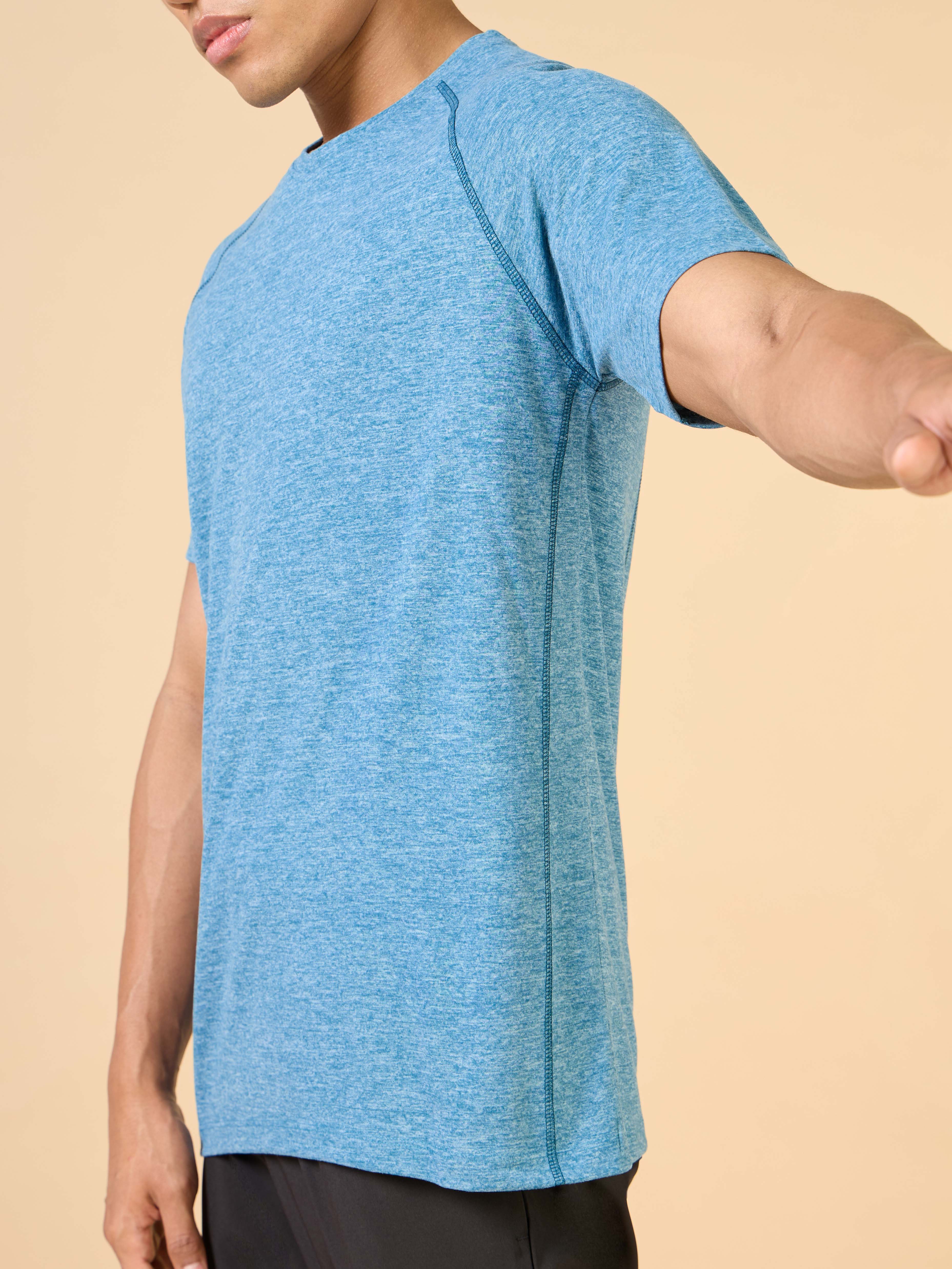 Men's Blue Training Sculpted COMFORTech T-shirt