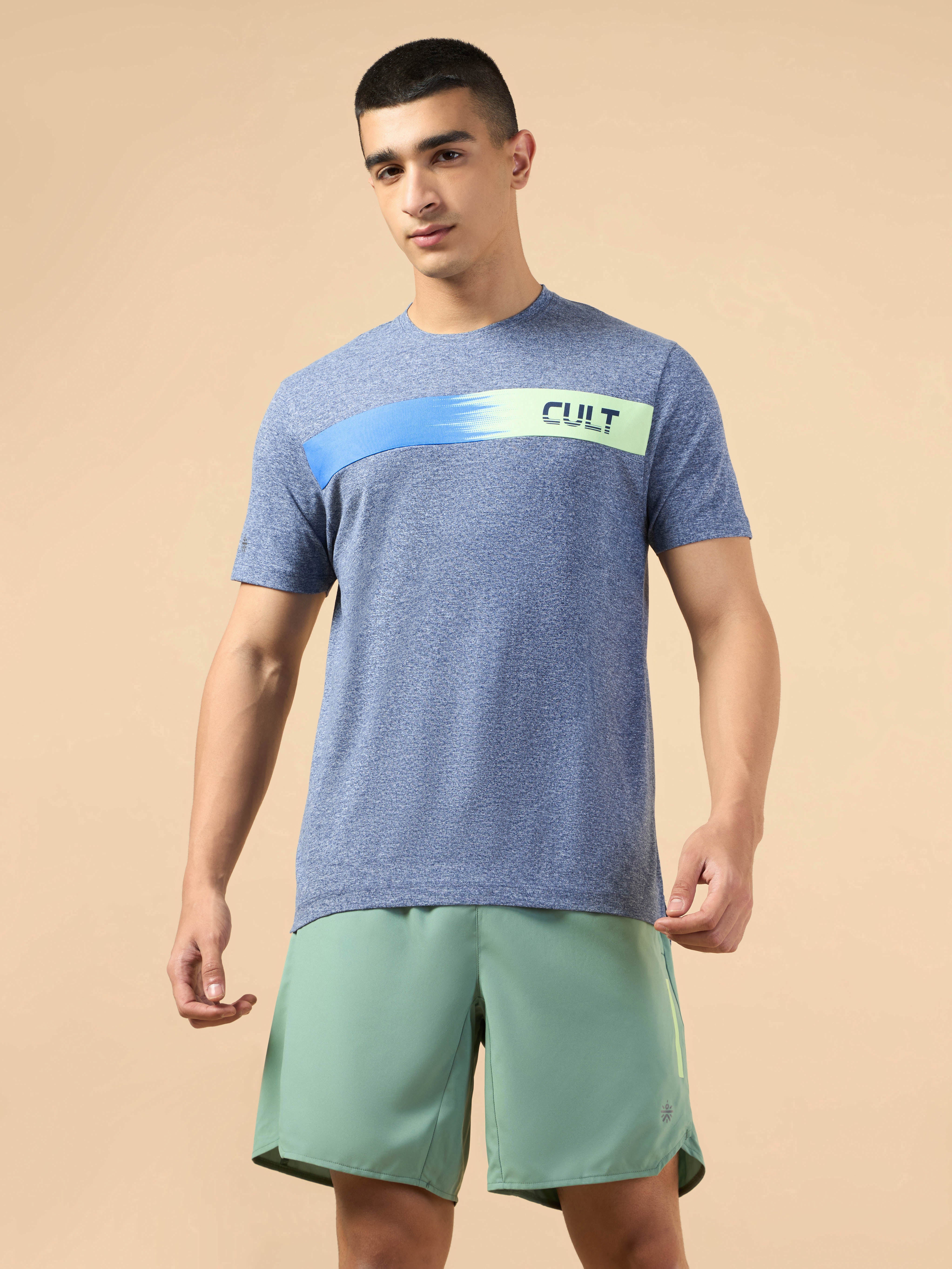 Men's Navy Cult Graphic COMFORtech T-shirt