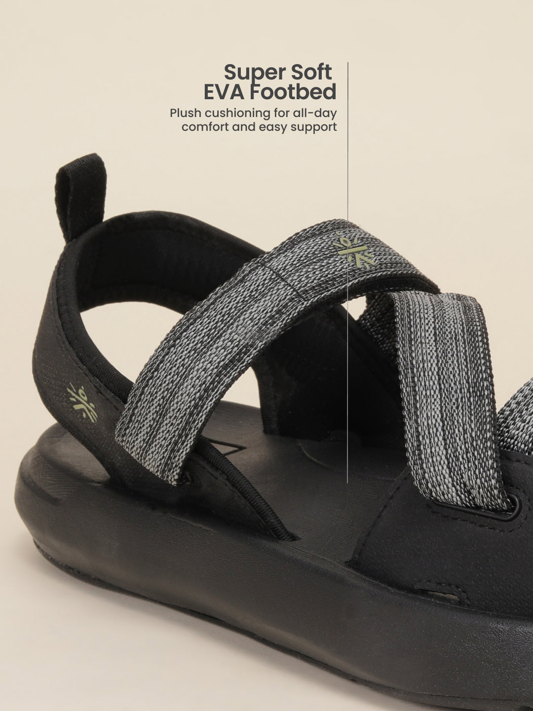 cult Men's Krios Sandals - Black