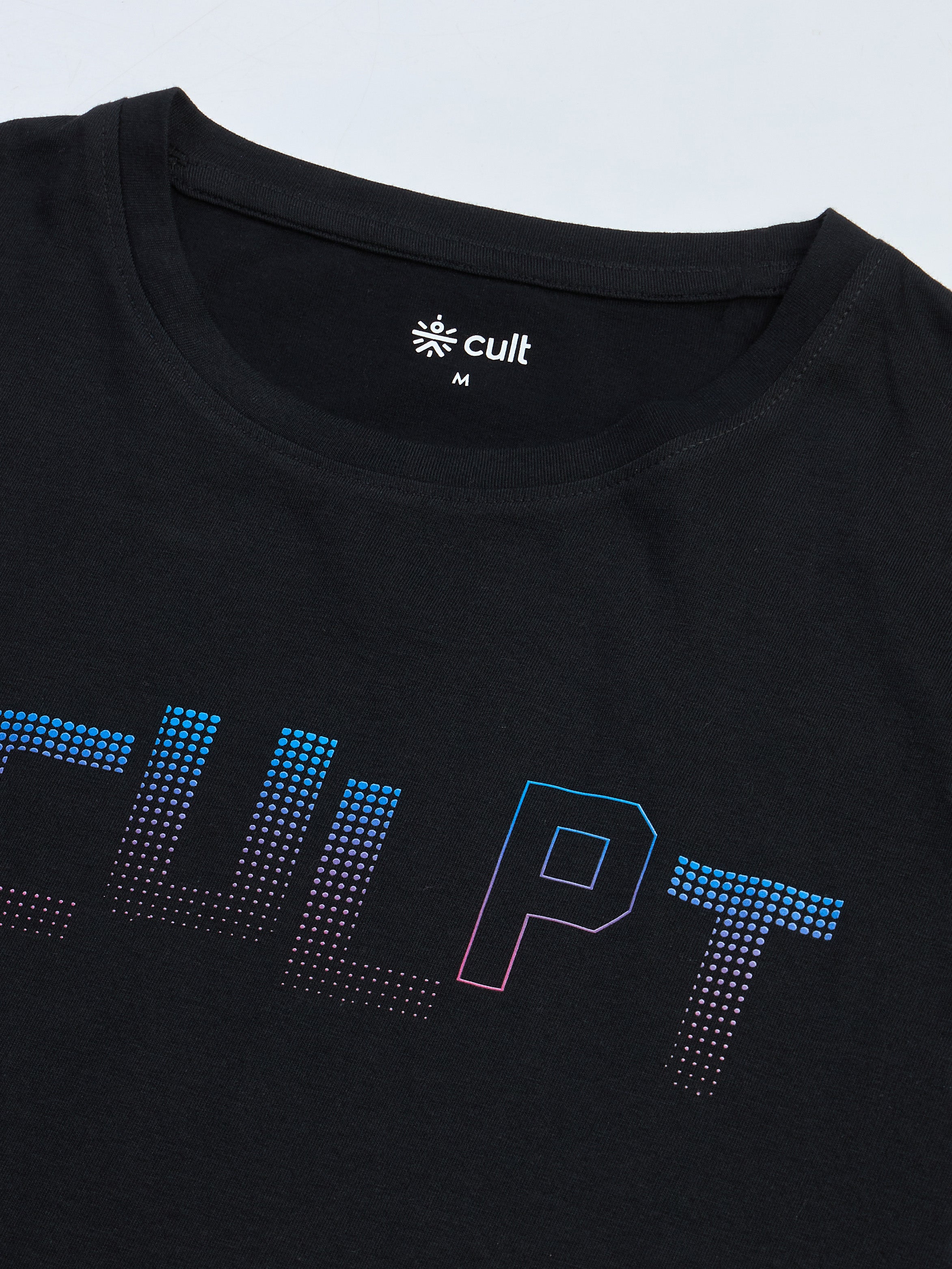 Men's Black Sculpt Graphic T-shirt