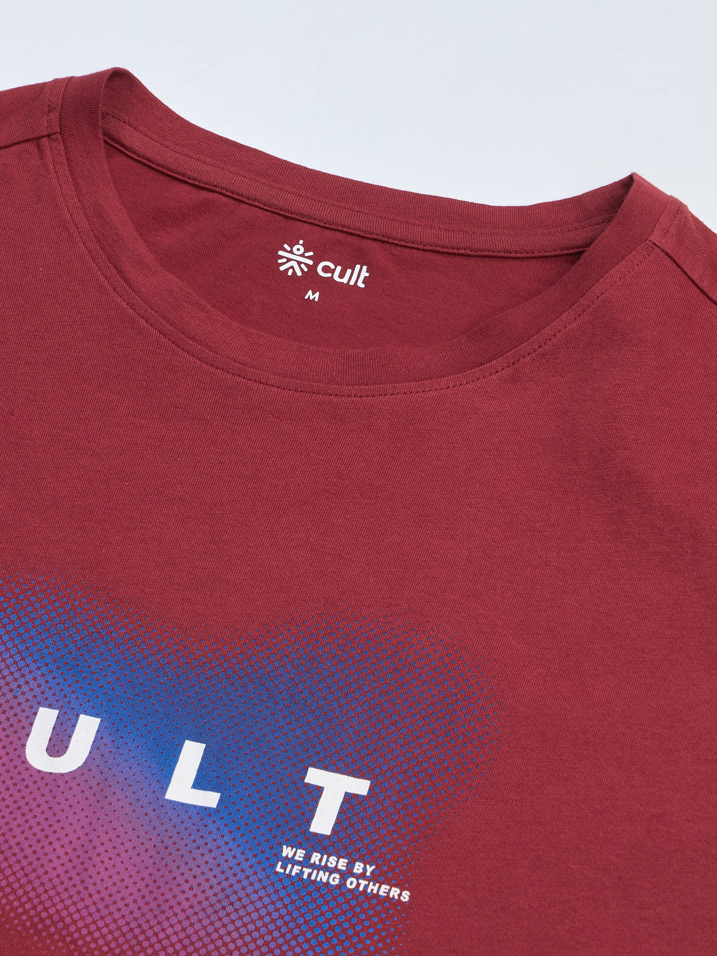 Men's Red Cult Training Graphic T-shirt