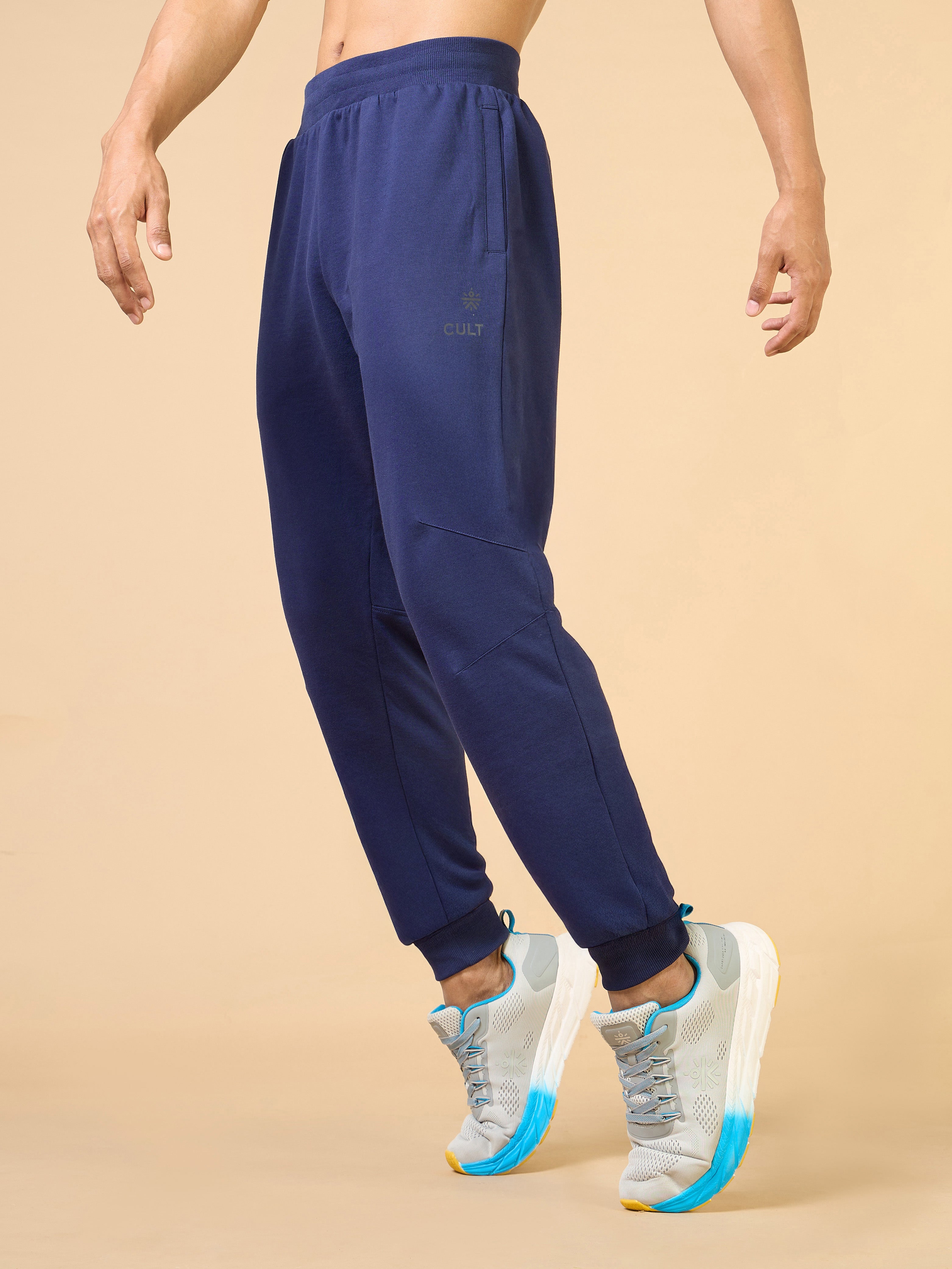 Men's Navy Training Sculpted Joggers