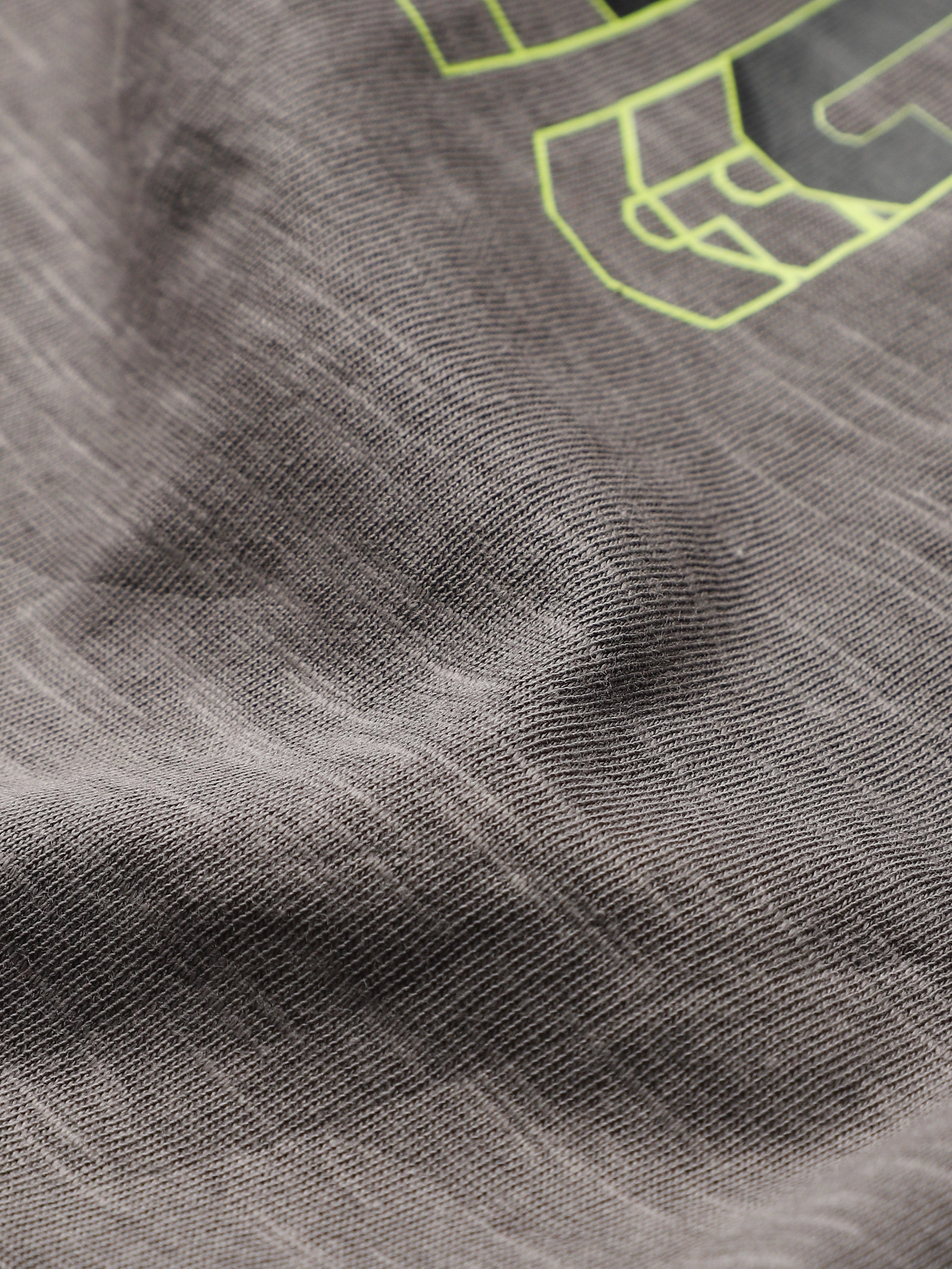 Women's Dark Grey Dynamic Ringer T-shirt