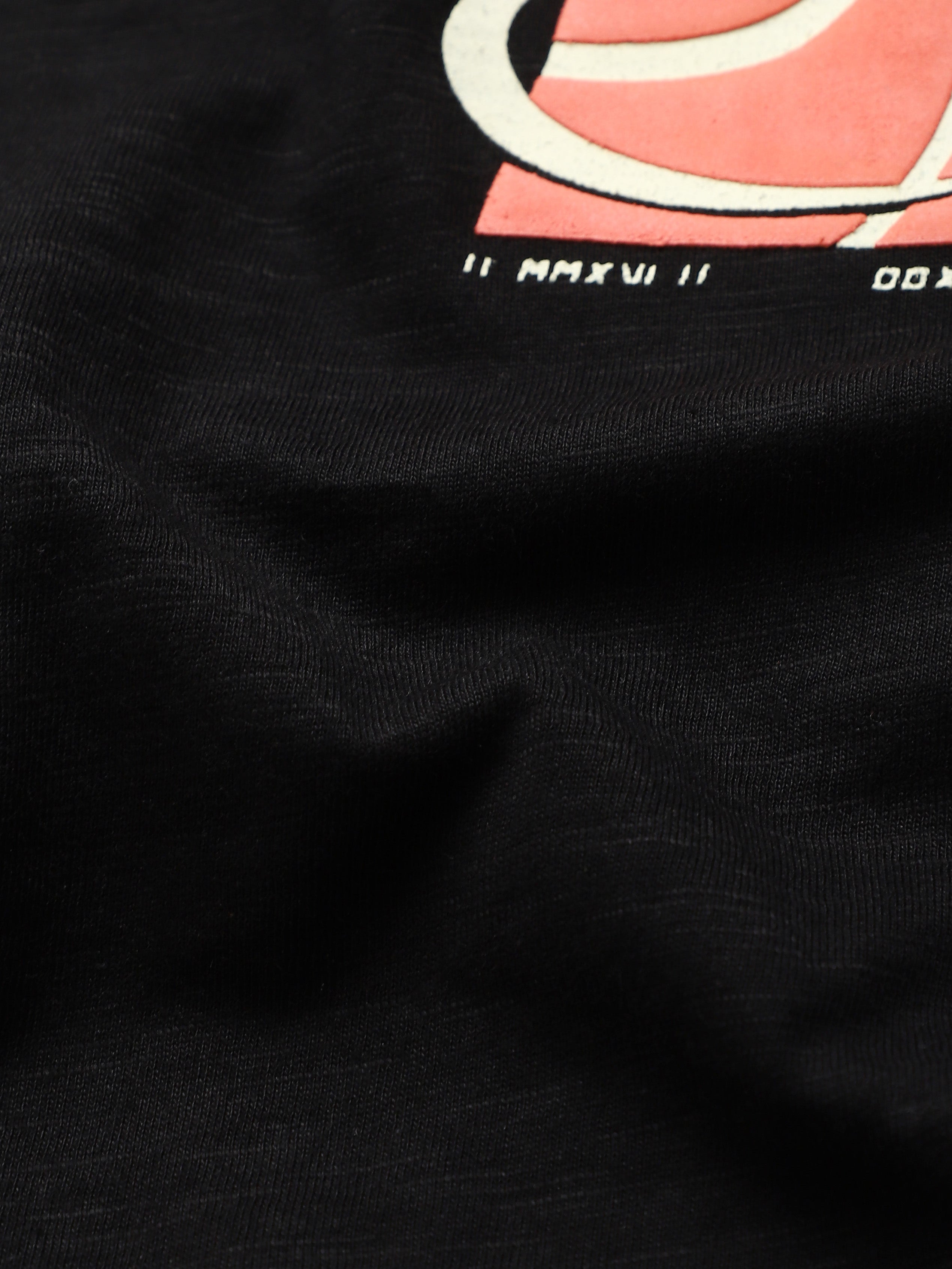 Men's Black Unstoppable Typo T-shirt