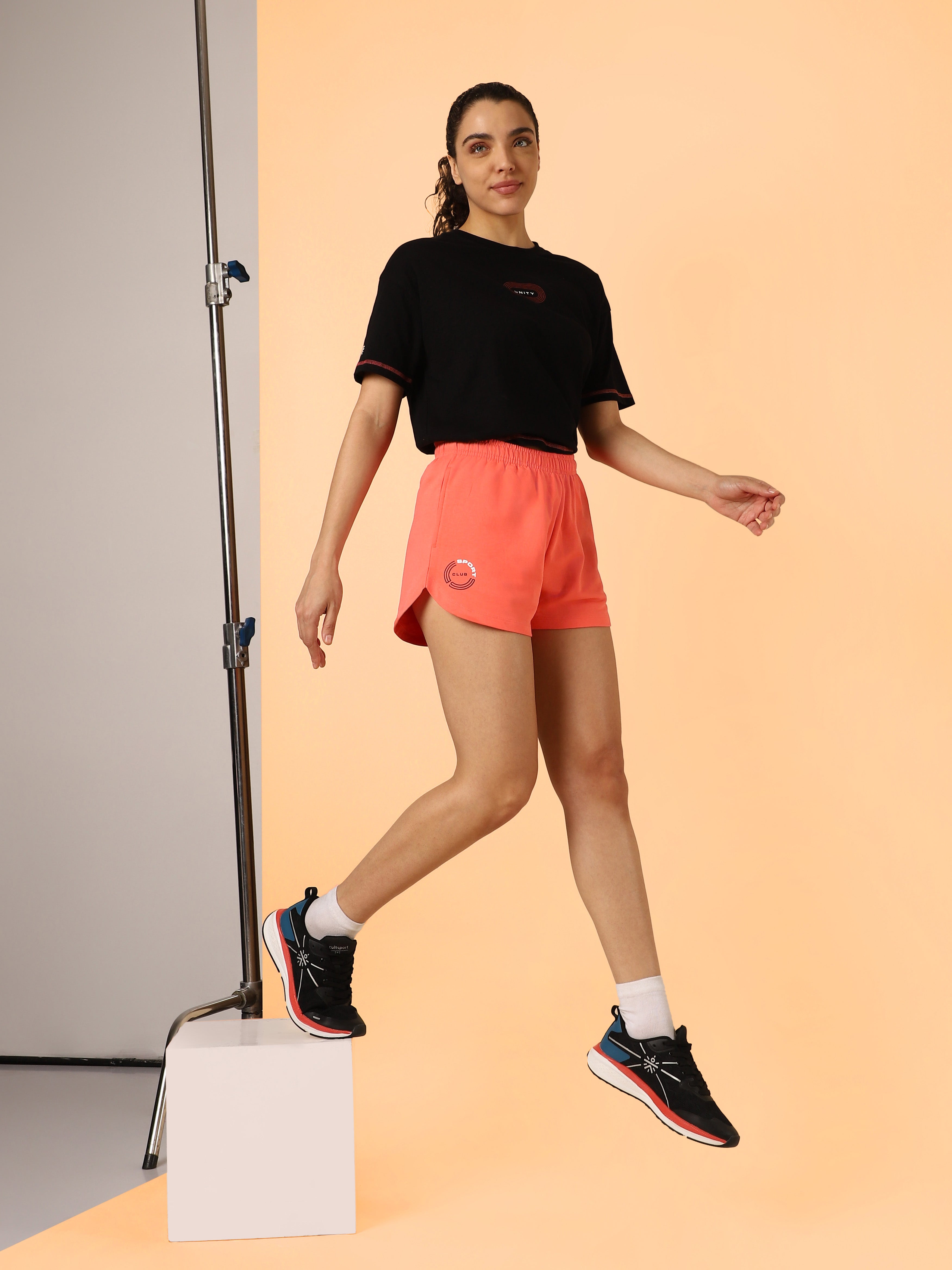 Women's Coral Sports Club Shorts