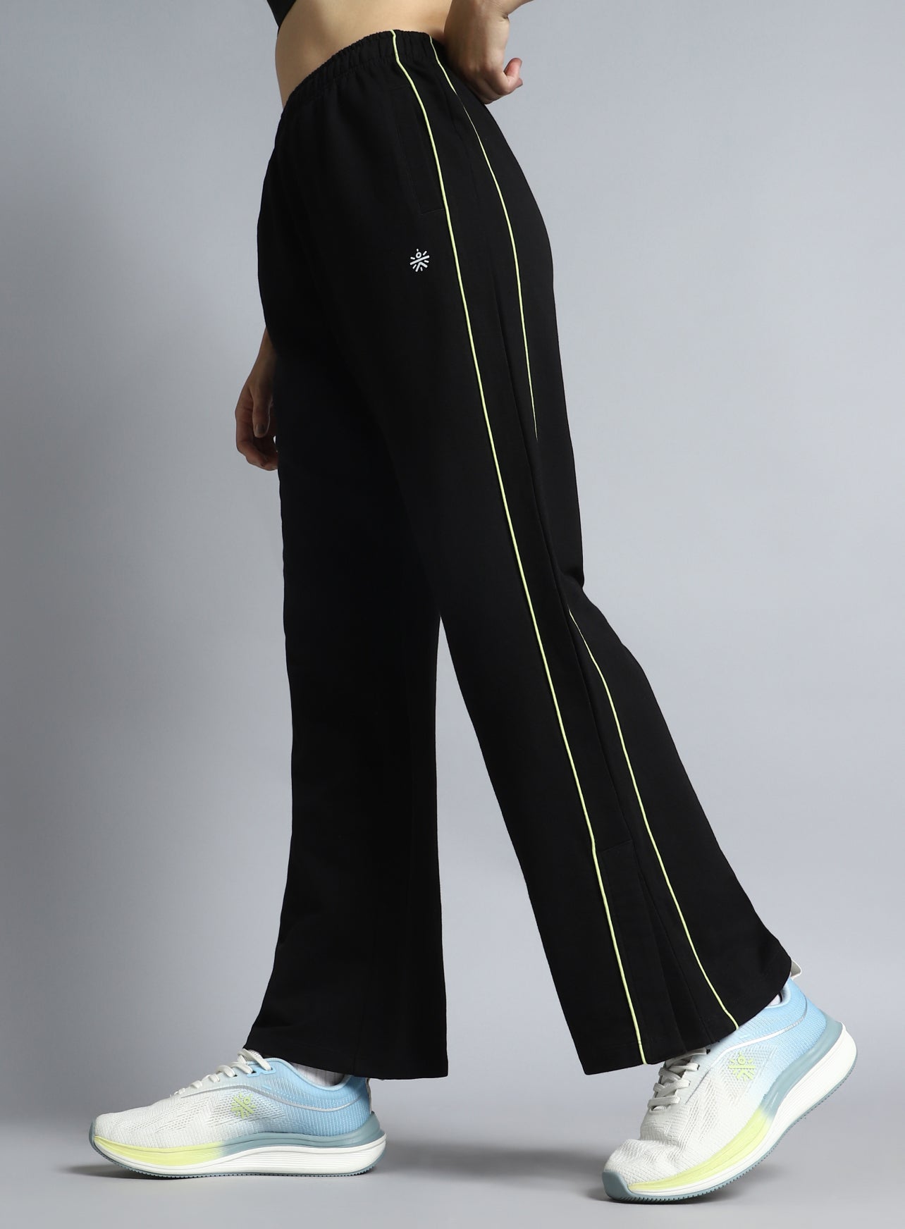 Buy Women's Black Community Straight Trackpants Online in India