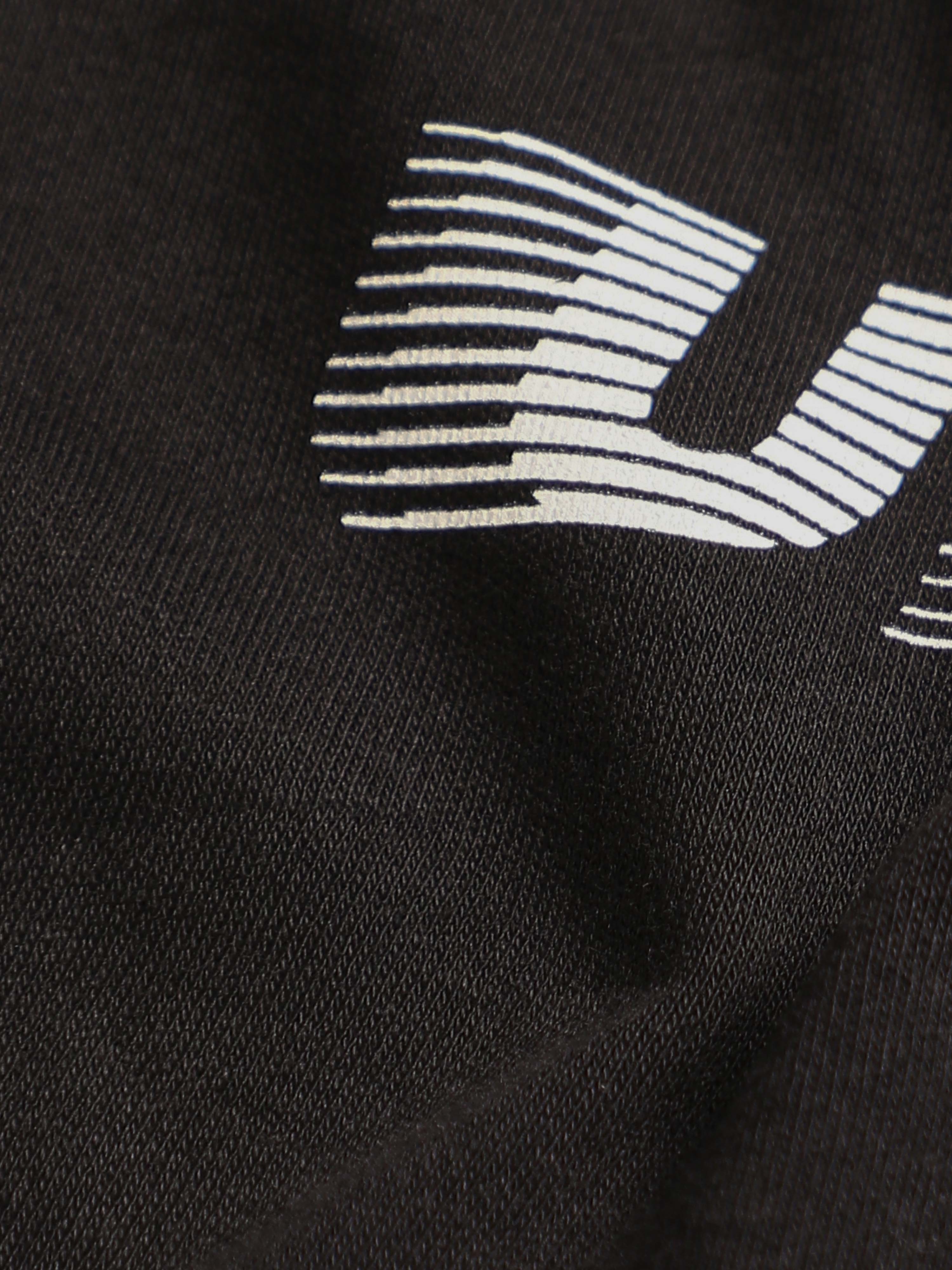 Men's Black Game On Typo Relaxed fit T-shirt