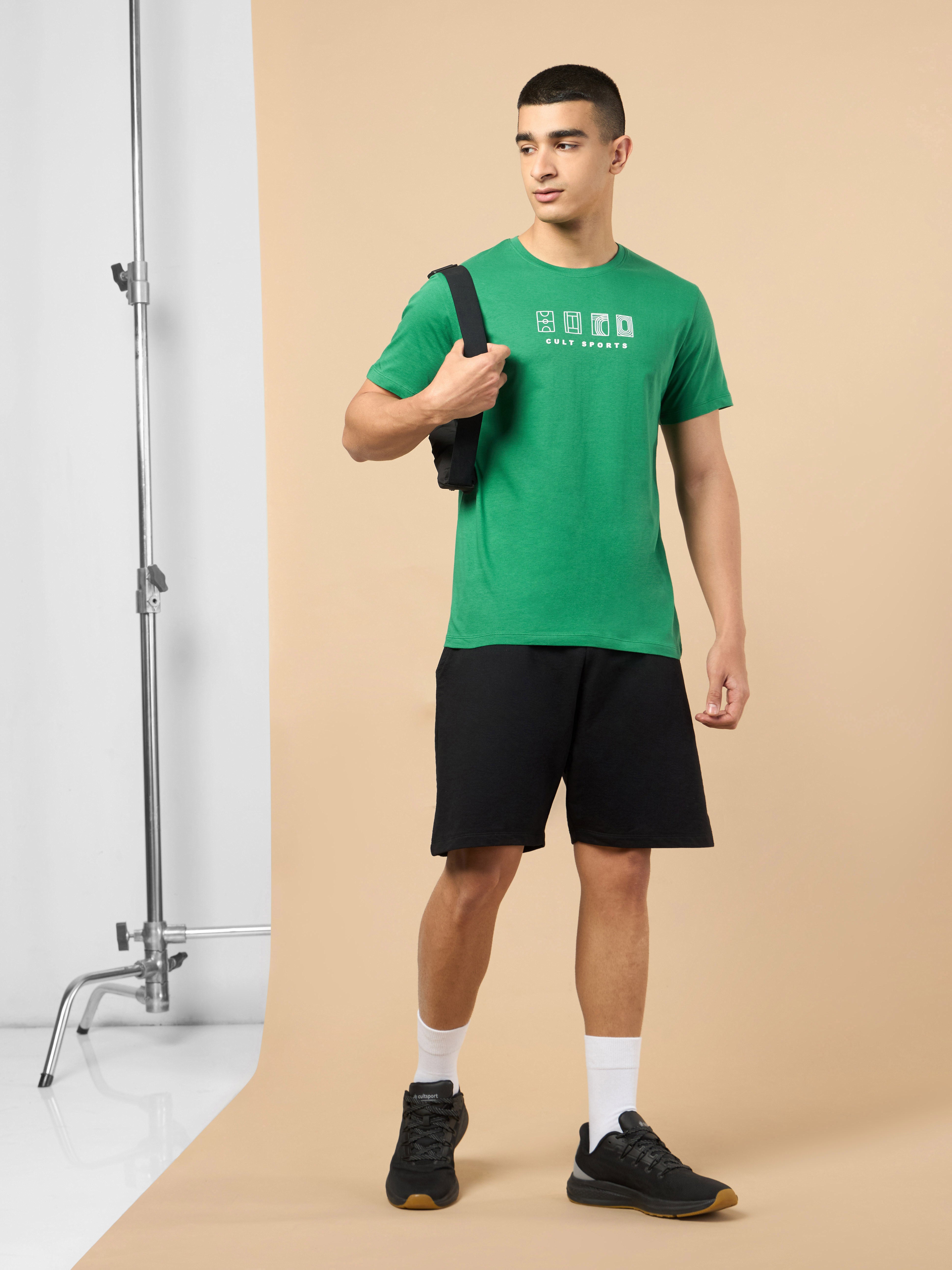 Men's Green Cult Sport's Club T-shirt
