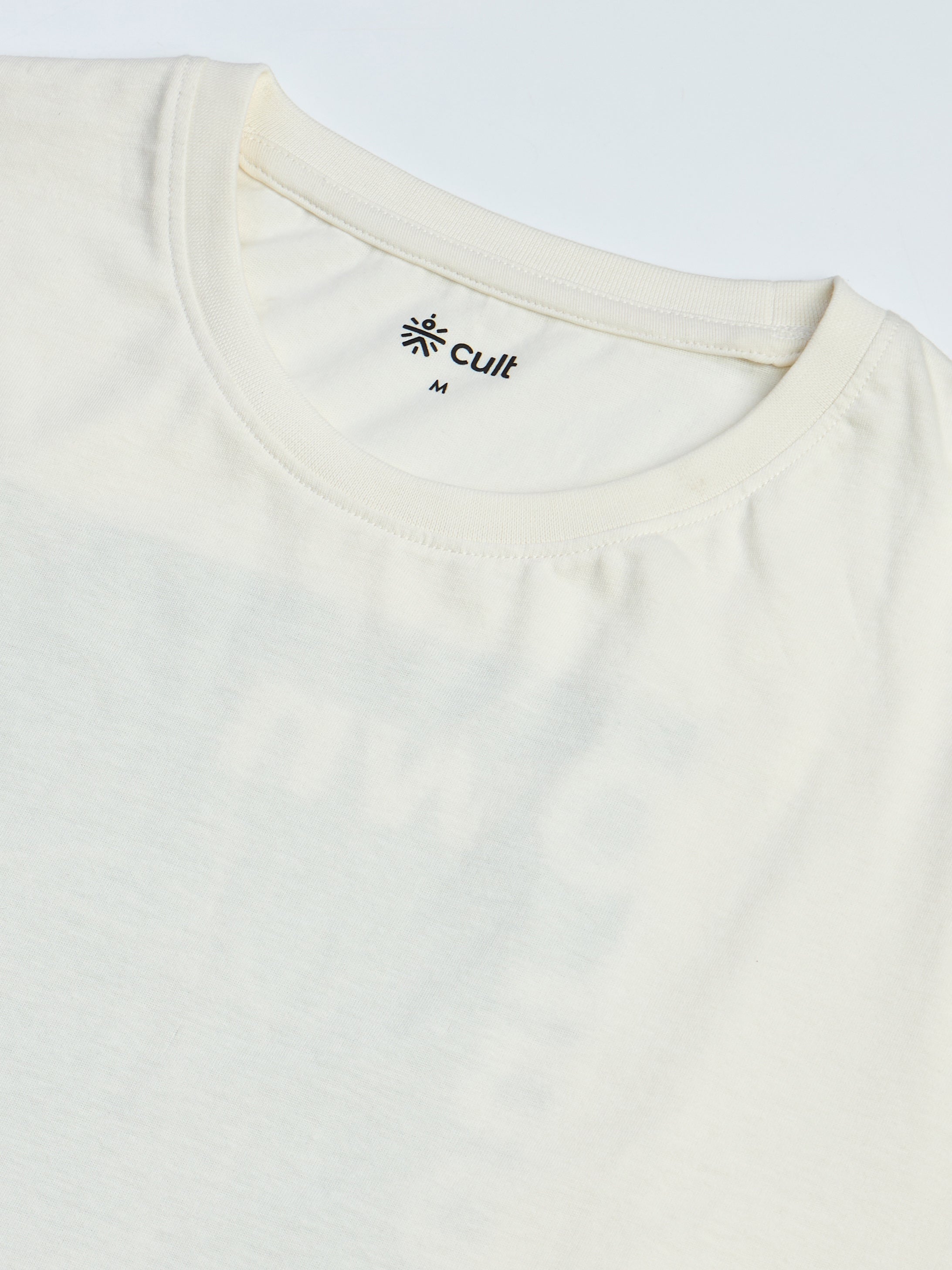 Men's White Own Your Cult Graphic T-shirt