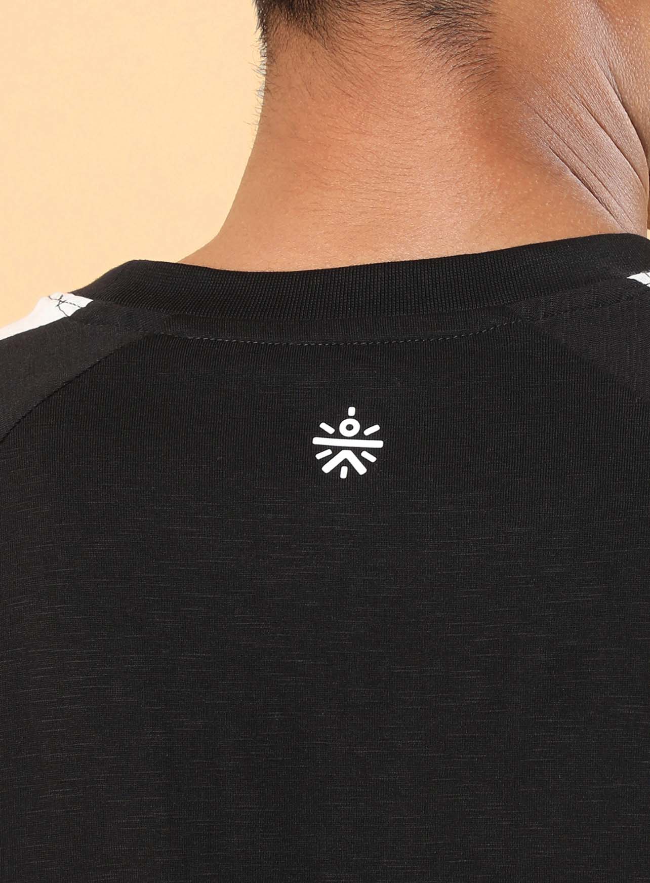 Men's Black Community Sports Relaxed fit T-shirt