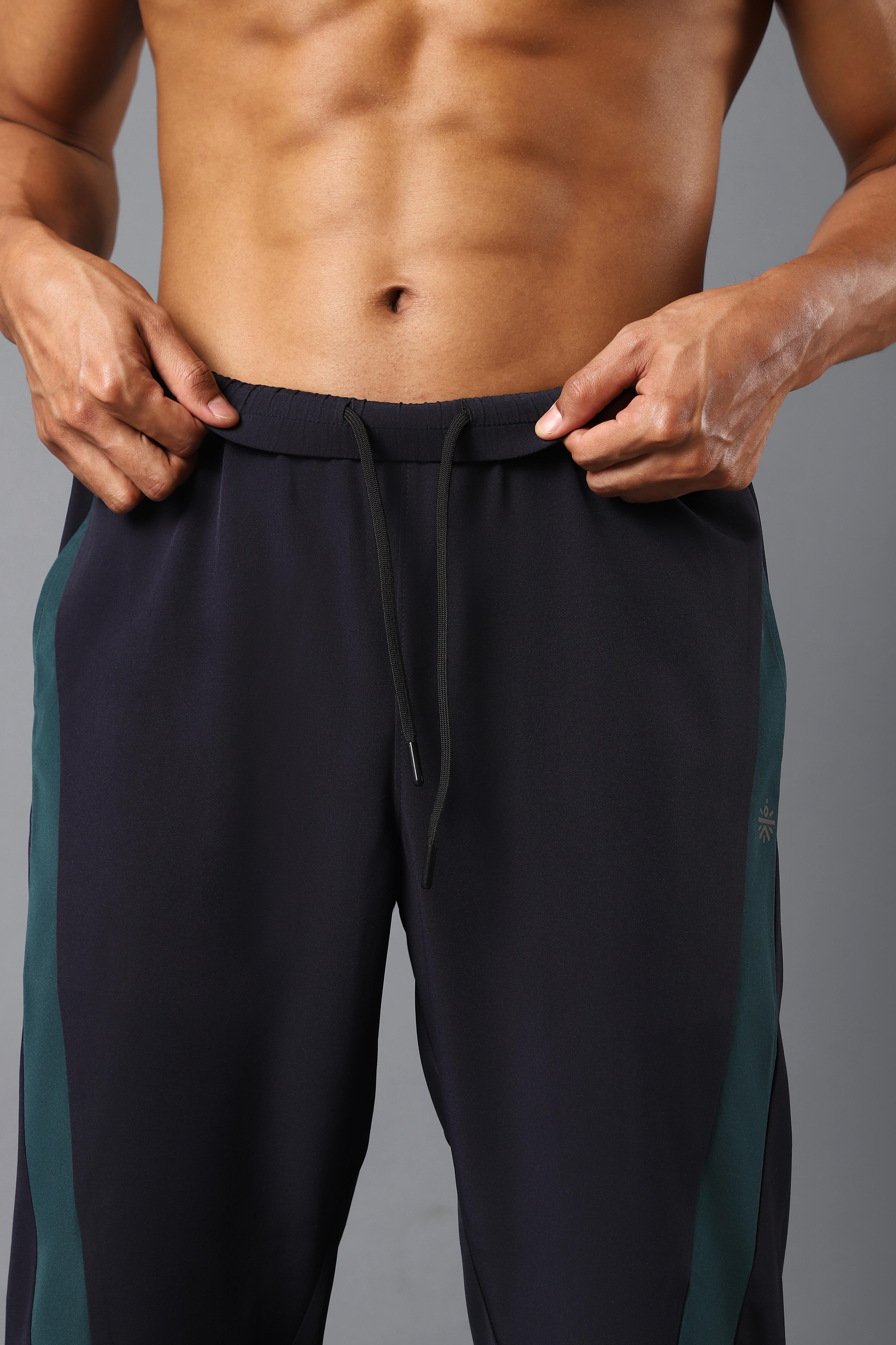 Men's Navy Runner Essential Trackpants