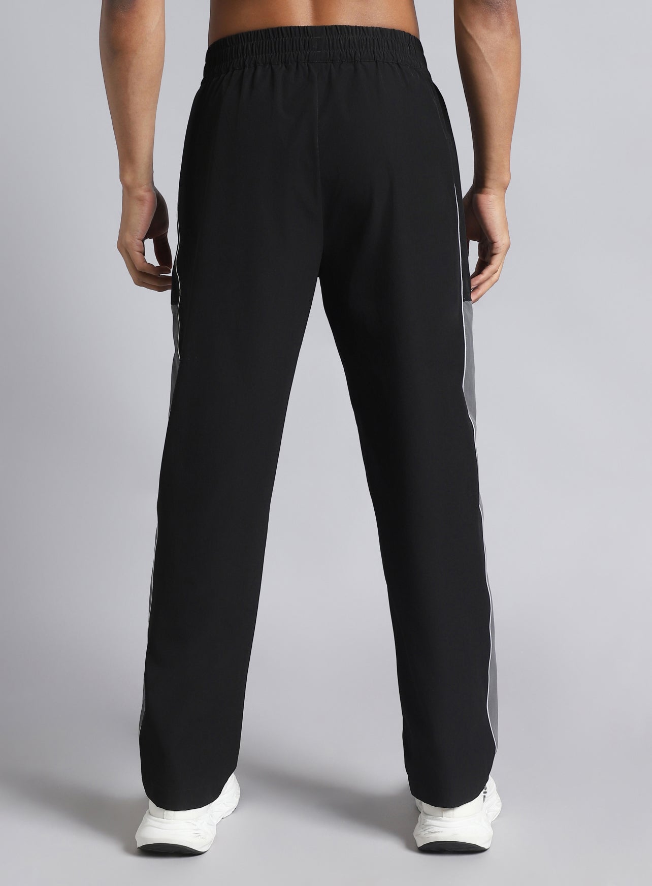 Men's Black Active Day Out Trackpants