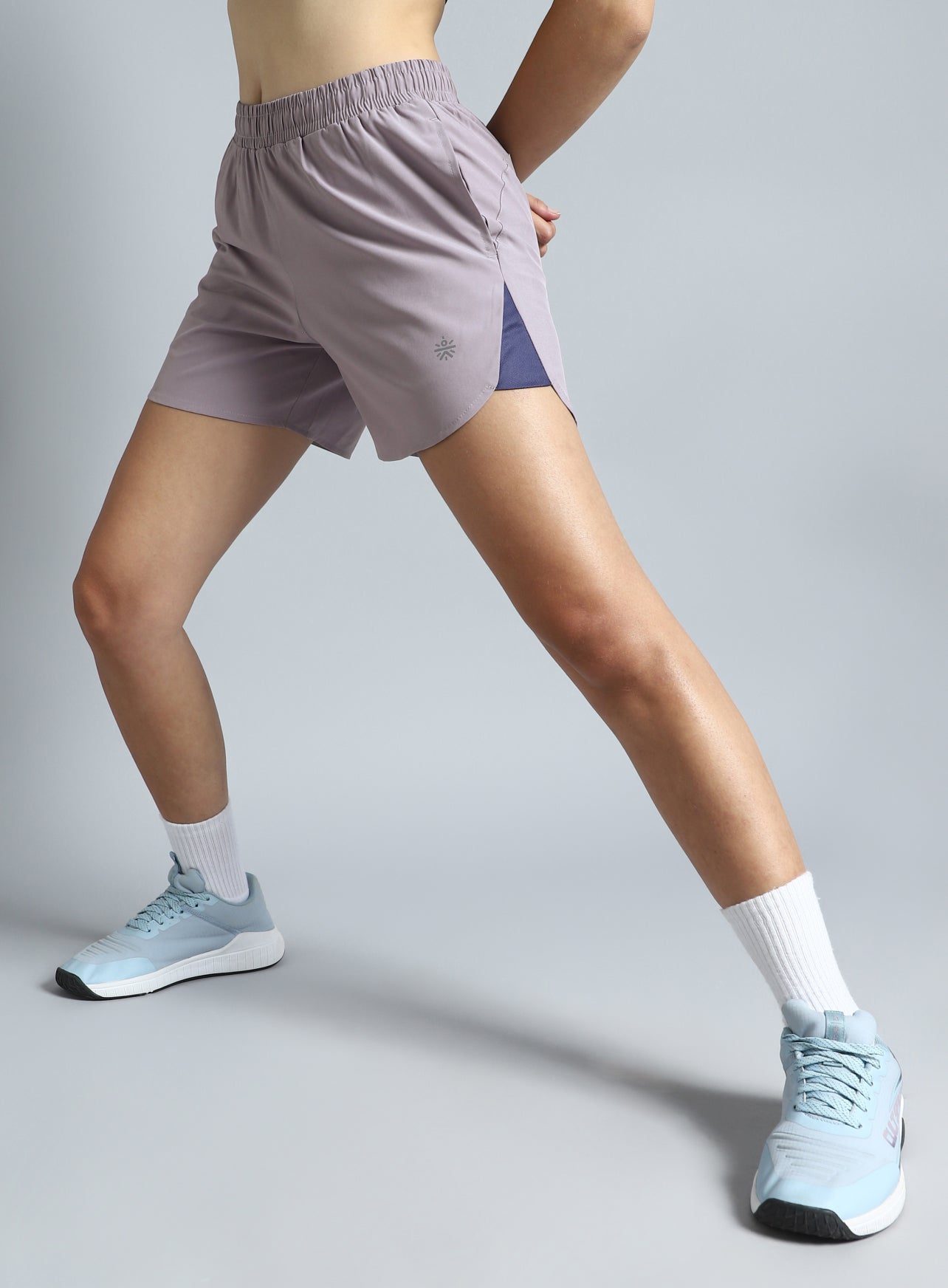 Women's Purple Run Forward Shorts